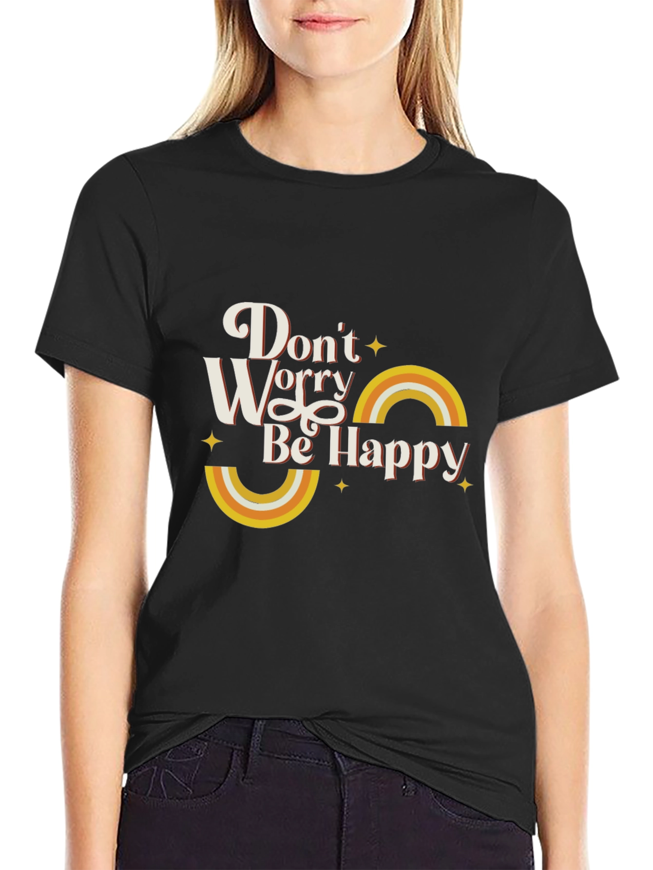 Dont Worry Be Happy Graphic Tee