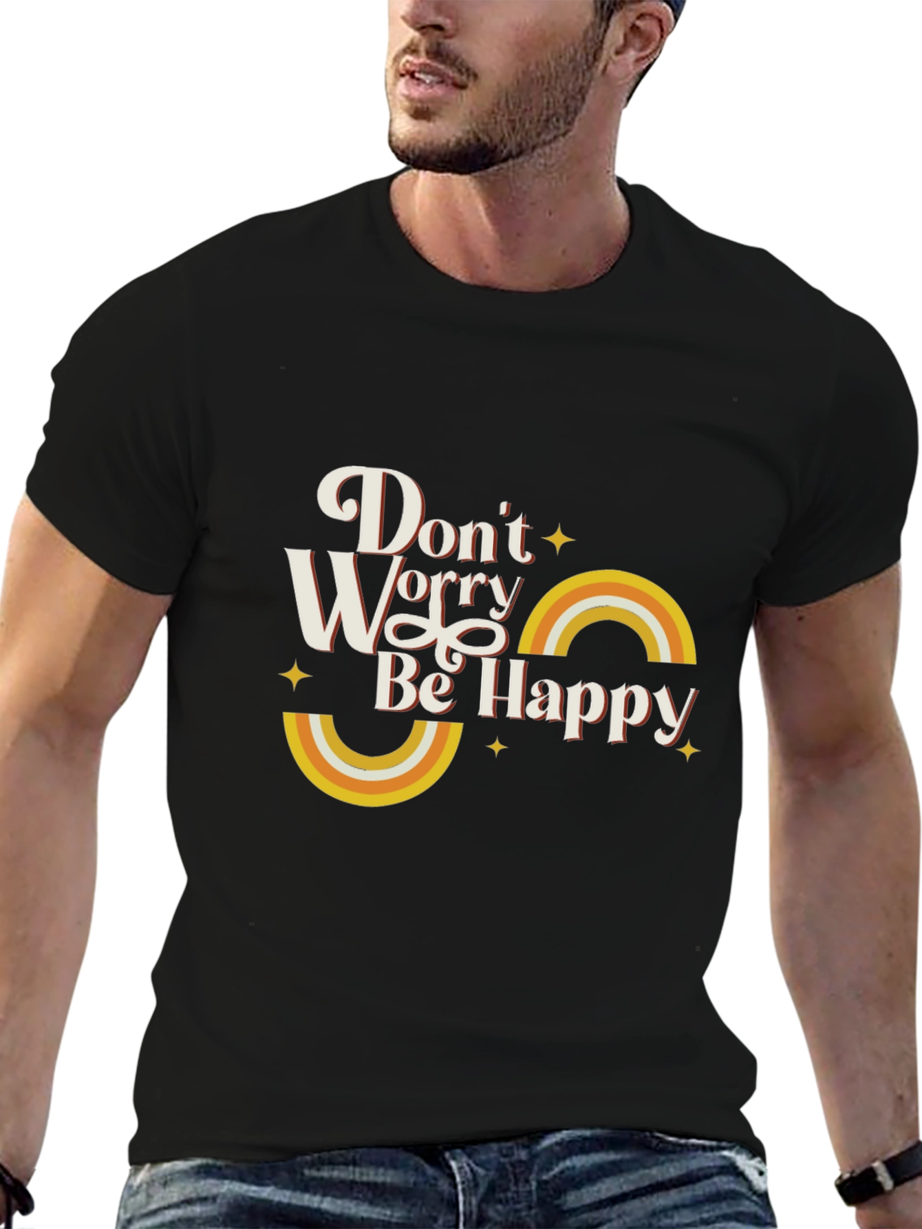 Dont Worry Be Happy Graphic Tee