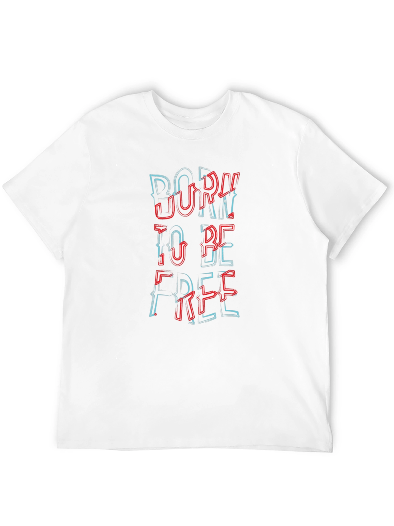 Born To Be Free Graphic Tee - Black