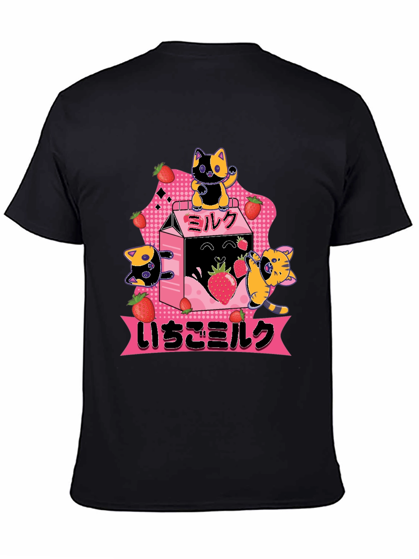 Strawberry Milk Cats T-Shirt