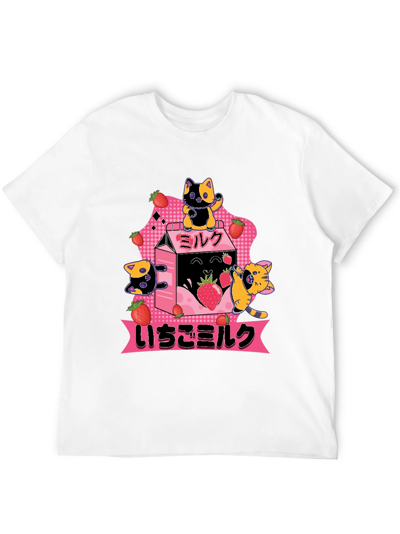 Strawberry Milk Cats T-Shirt