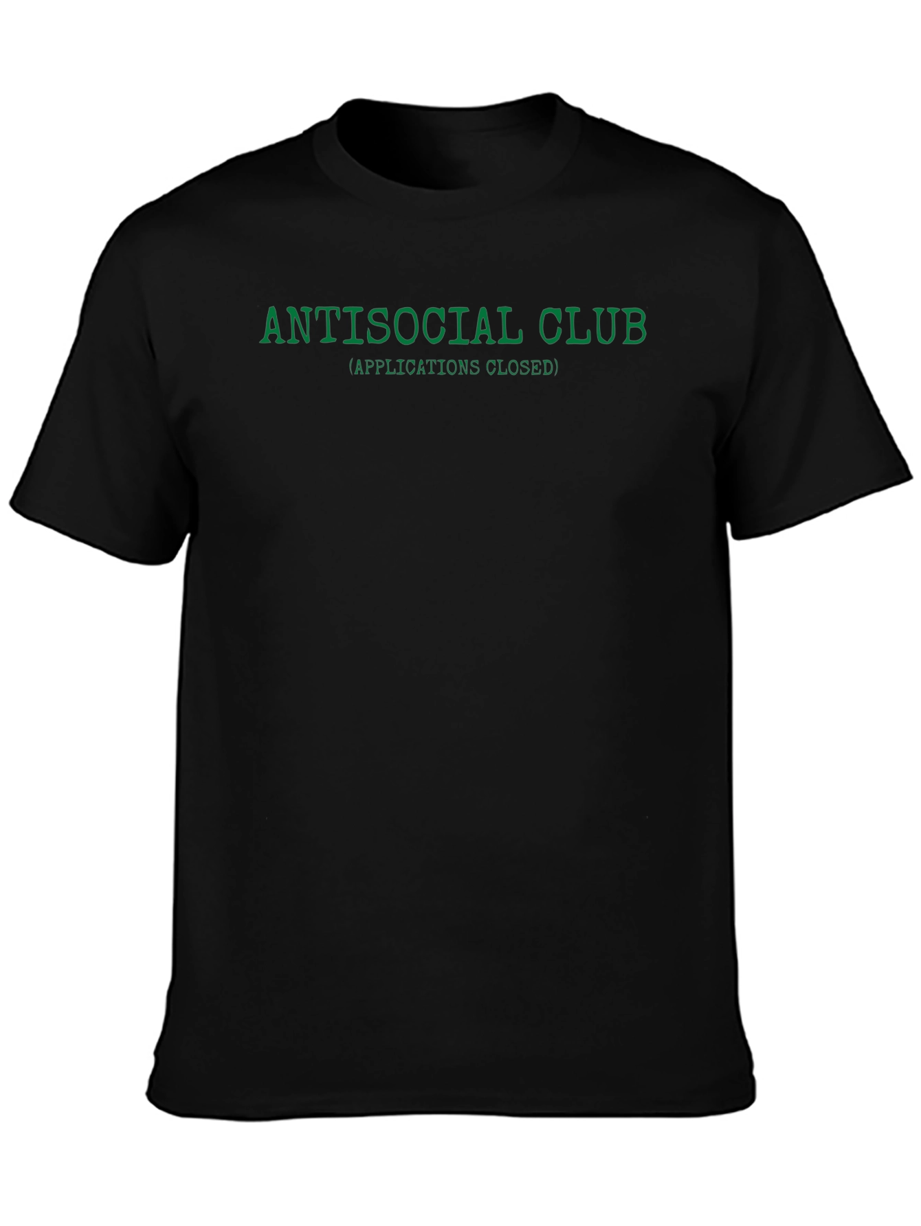 Antisocial Club Graphic Tee - Applications Closed