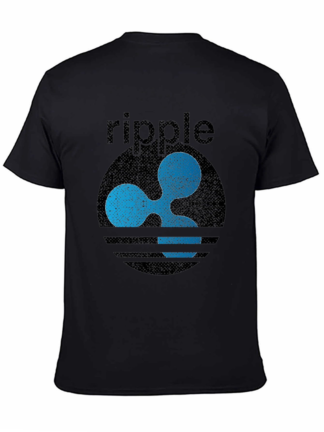 Ripple XRP Crypto Graphic T-Shirt - Distressed Style