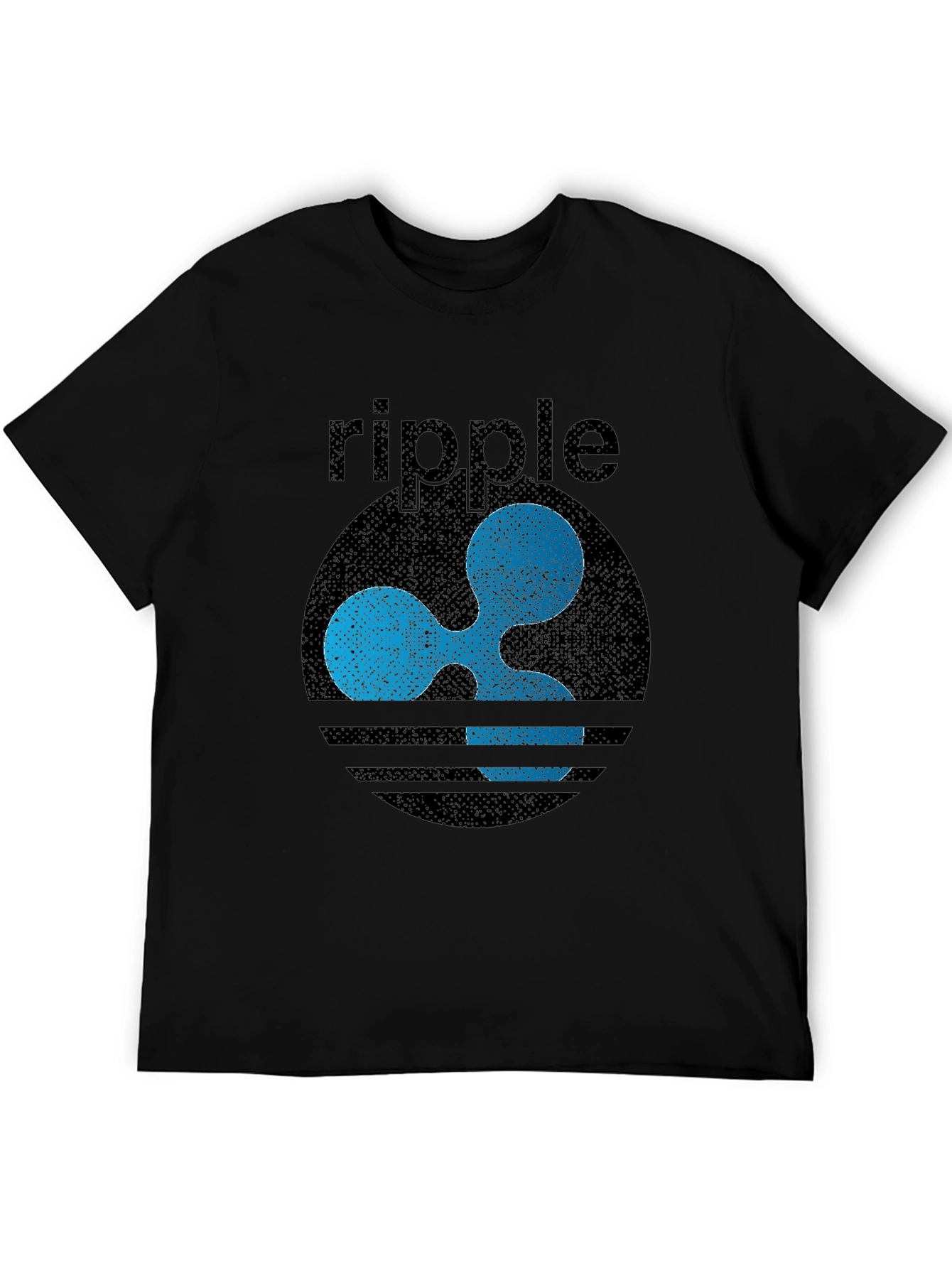 Ripple XRP Crypto Graphic T-Shirt - Distressed Style