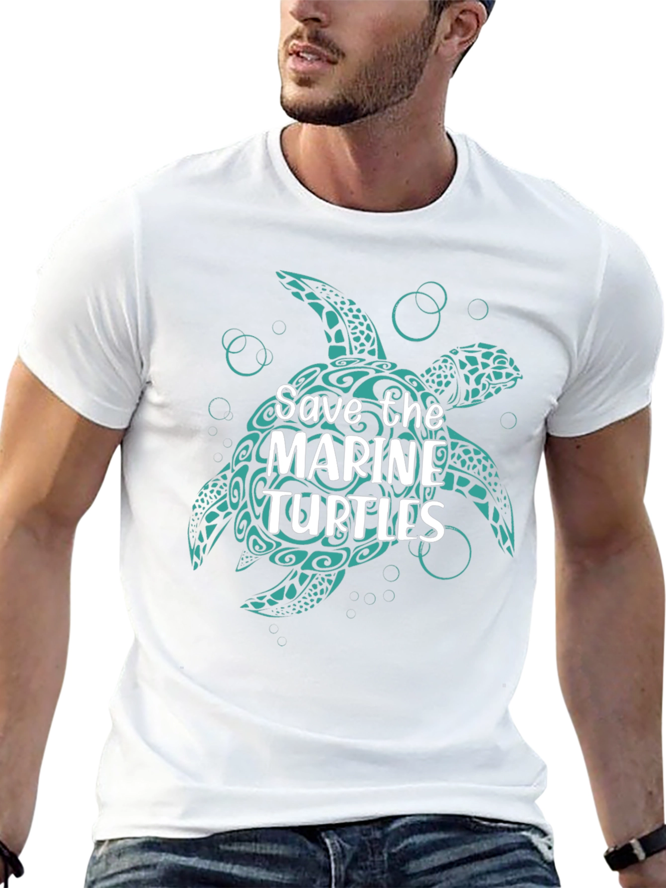 Save the Marine Turtles Graphic Tee