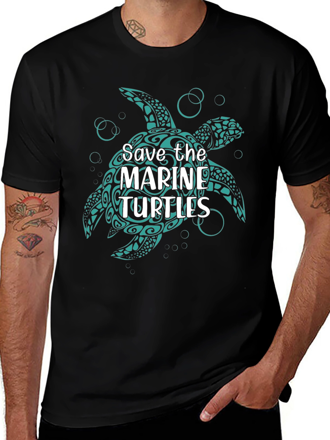 Save the Marine Turtles Graphic Tee