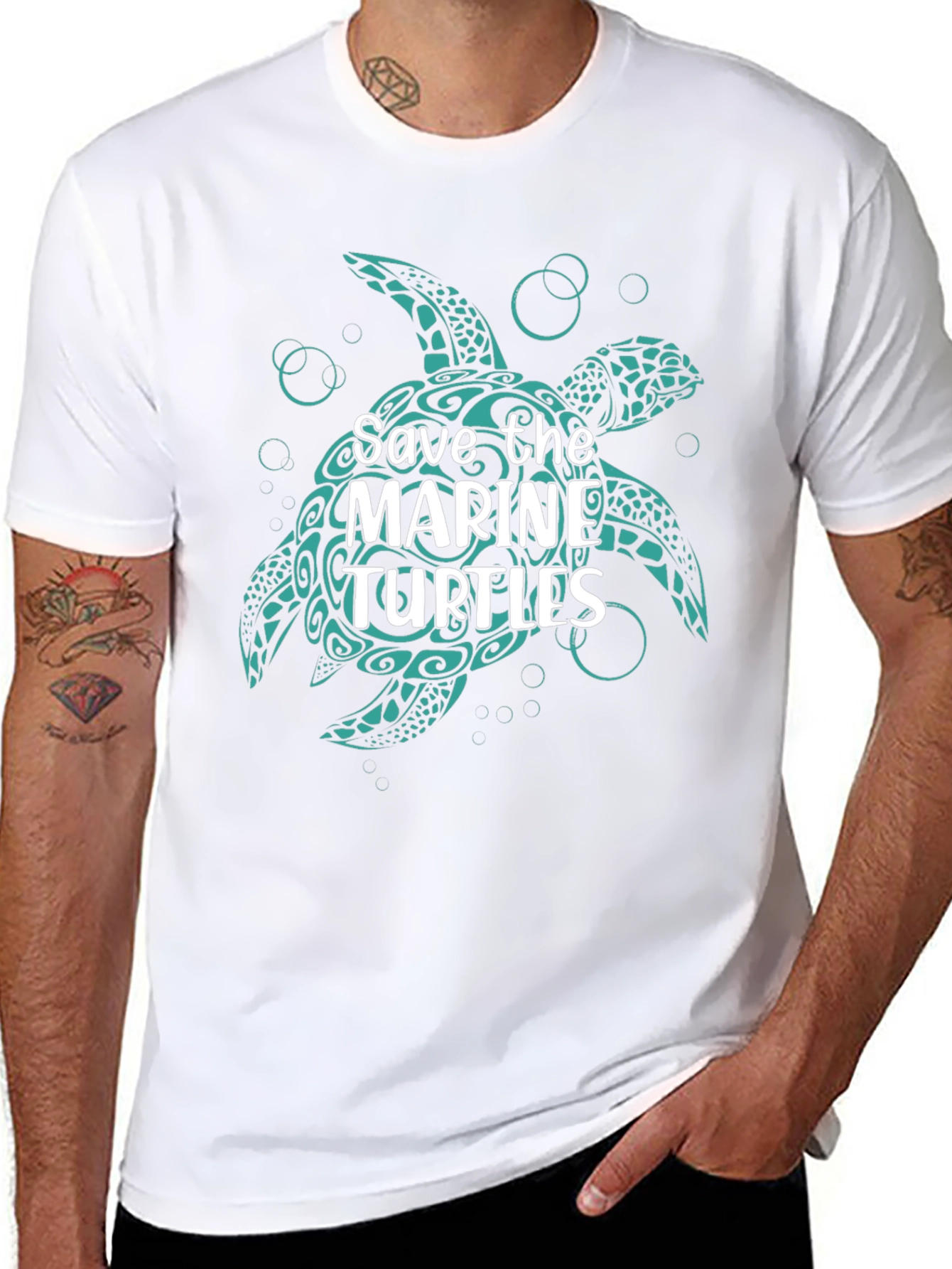 Save the Marine Turtles Graphic Tee