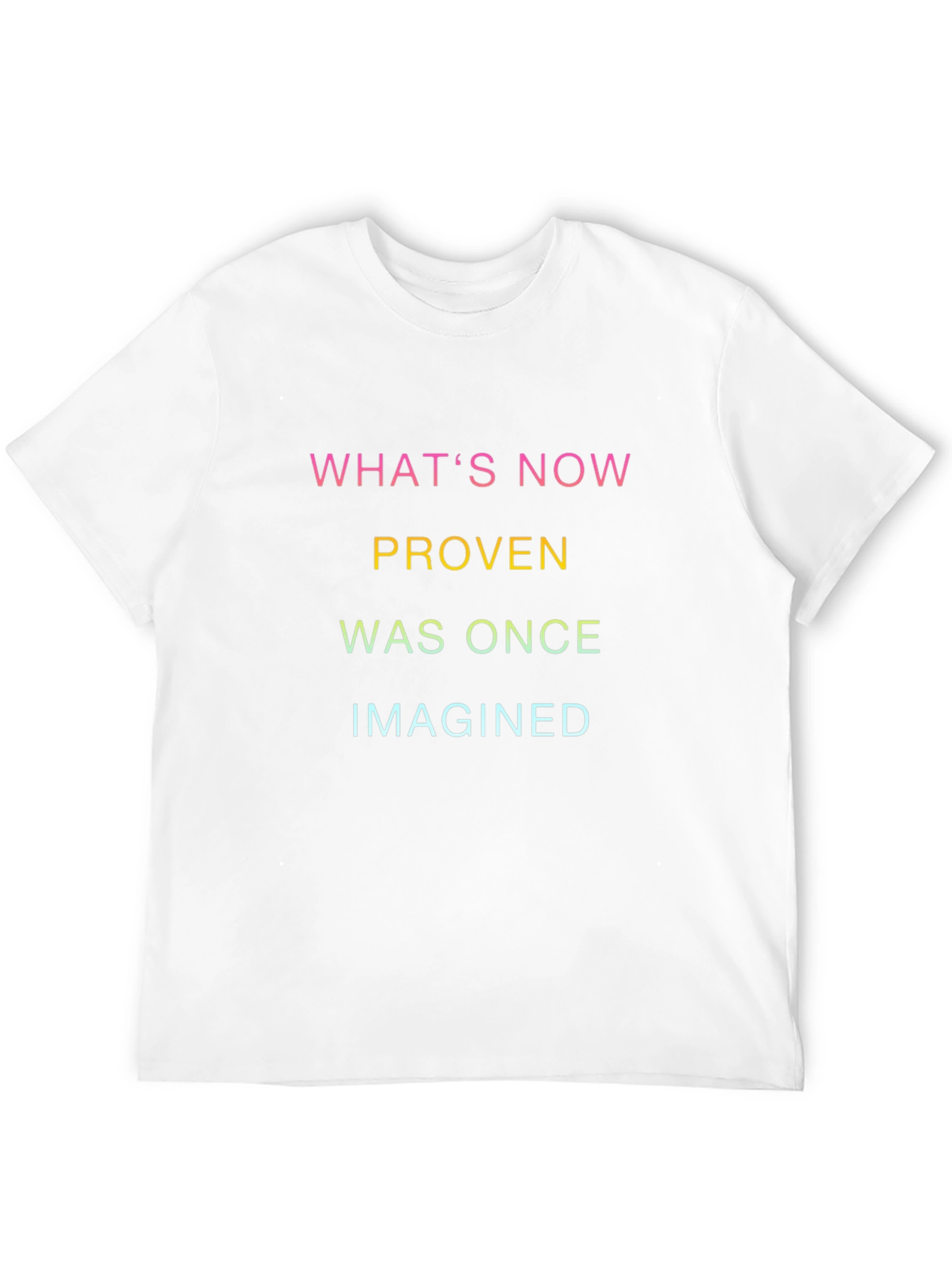 Inspirational Graphic Tee: Whats Now Proven