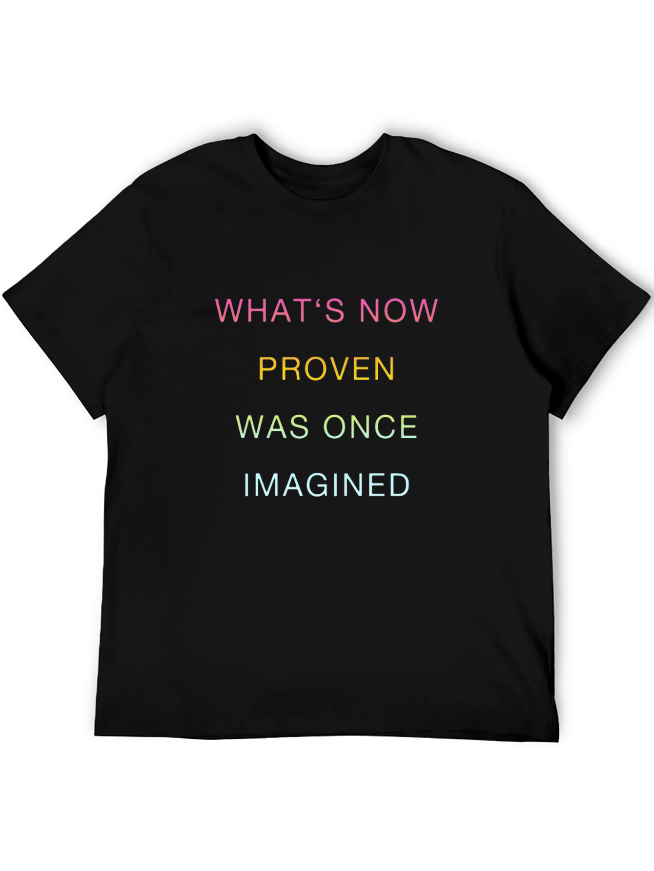 Inspirational Graphic Tee: Whats Now Proven