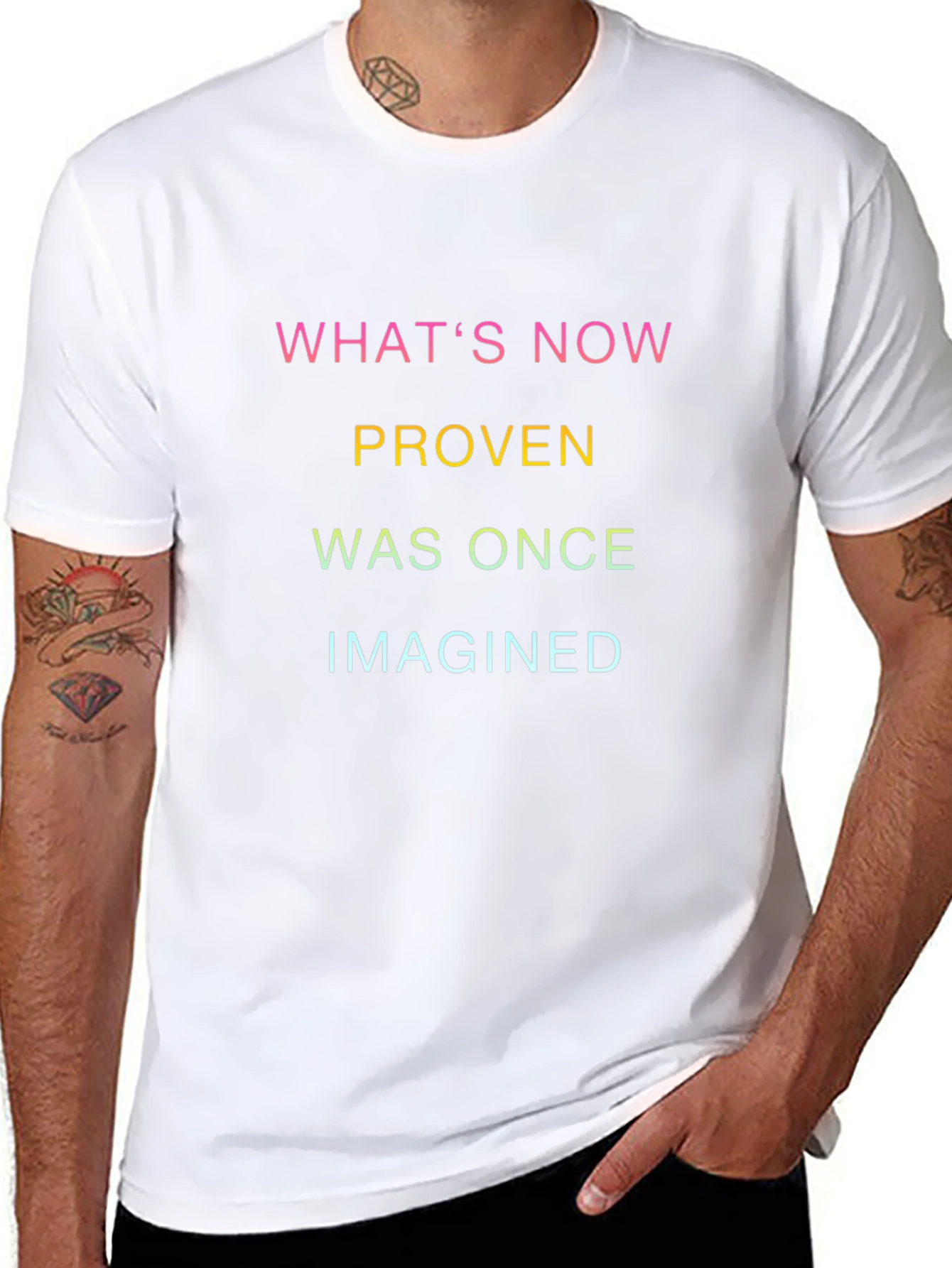 Inspirational Graphic Tee: Whats Now Proven