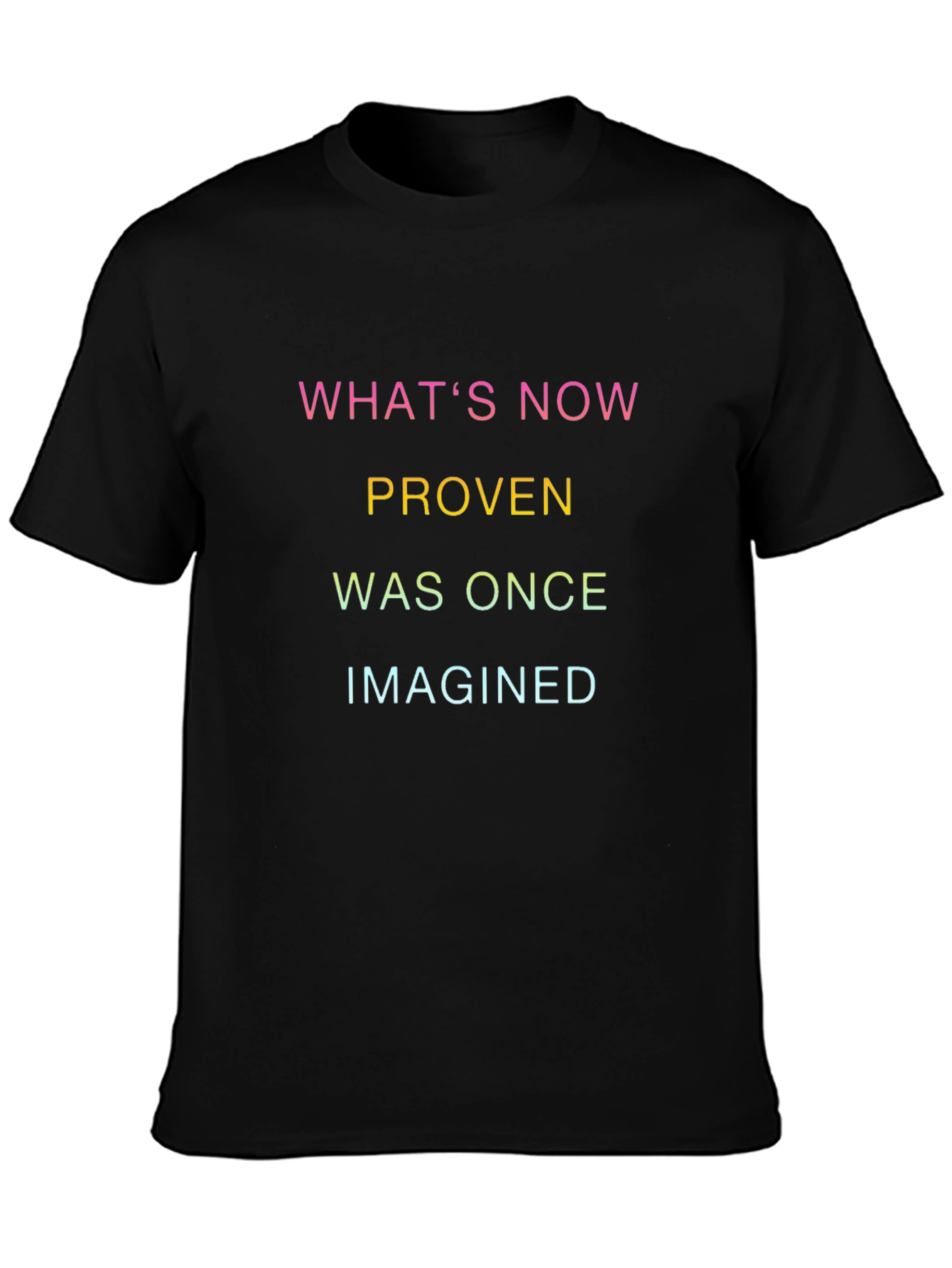 Inspirational Graphic Tee: Whats Now Proven