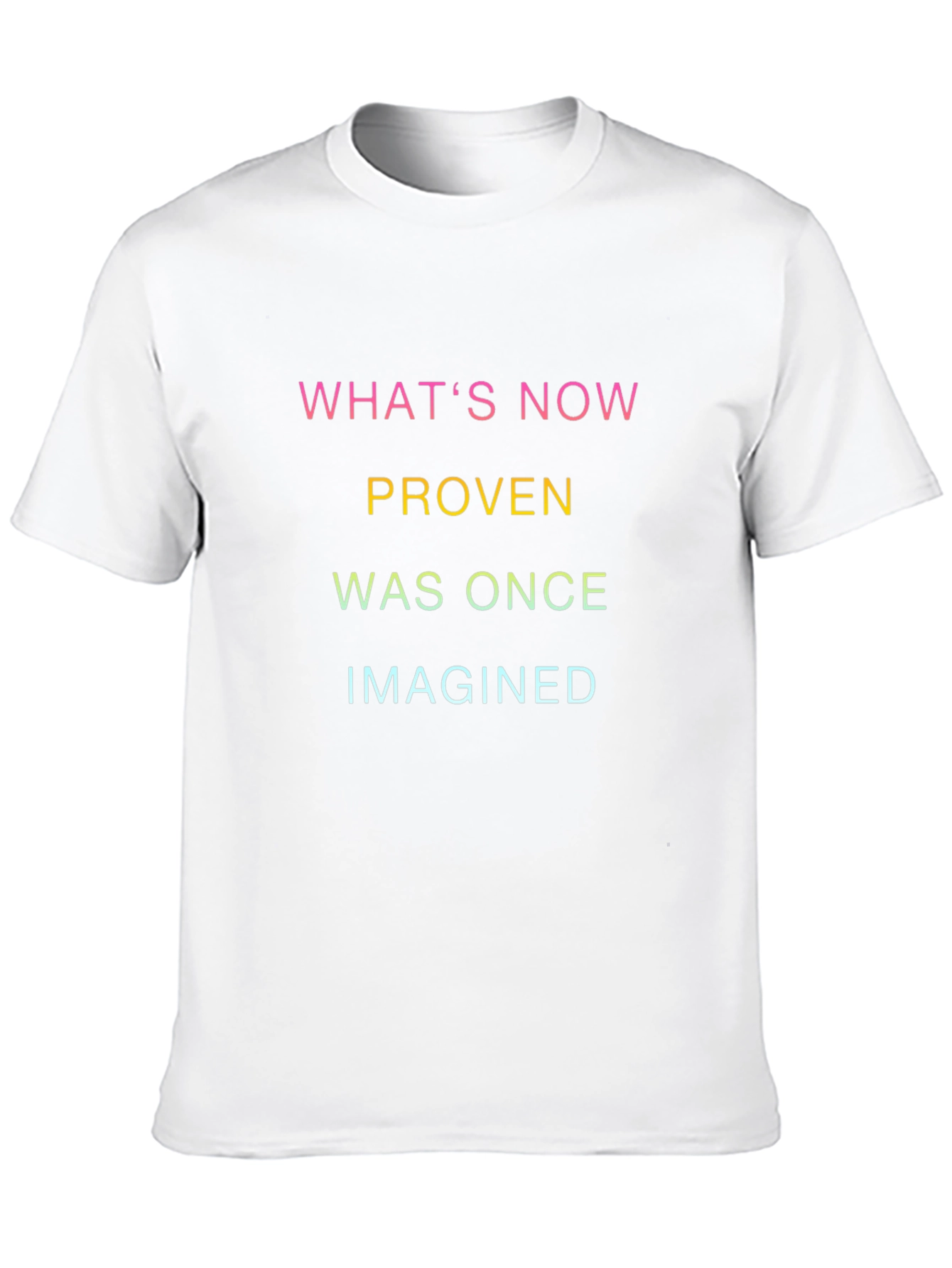 Inspirational Graphic Tee: Whats Now Proven