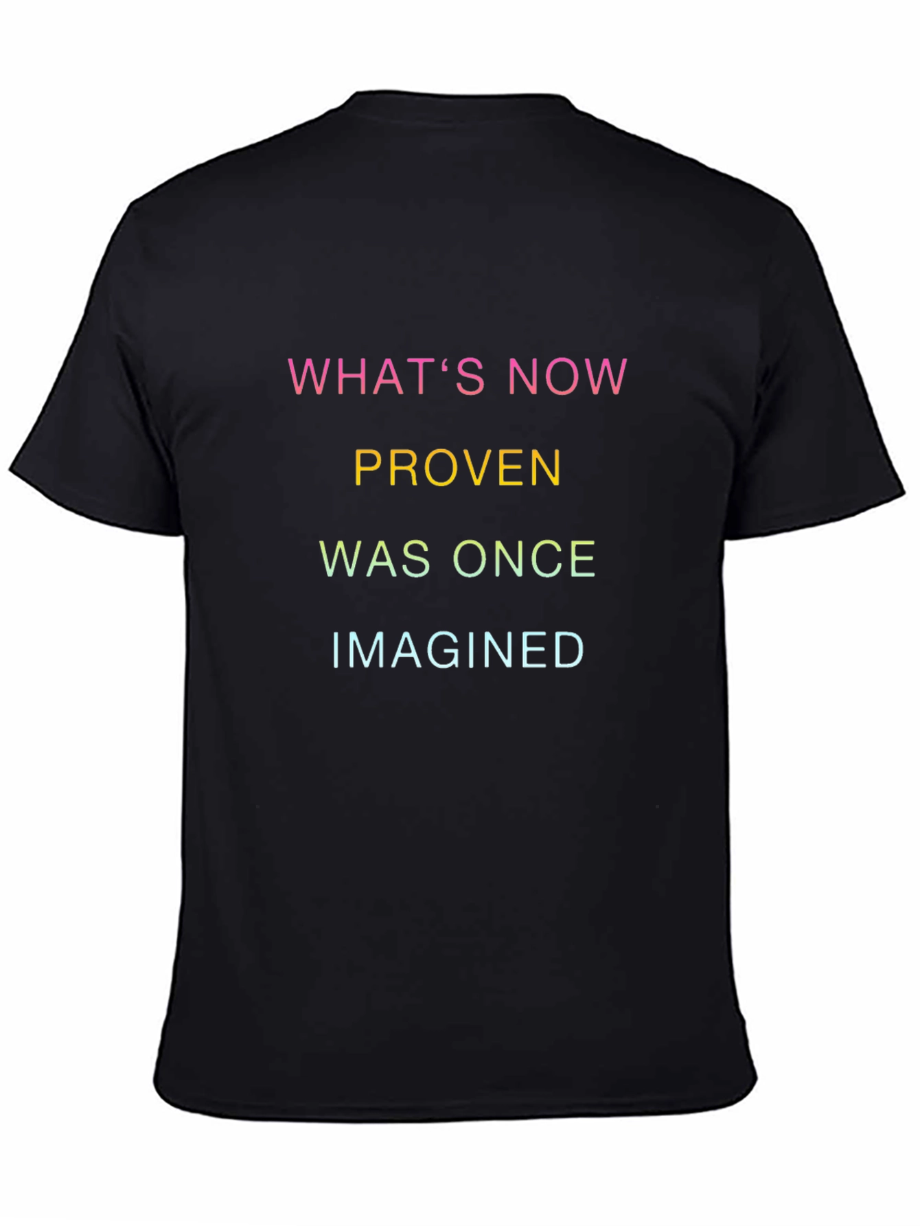 Inspirational Graphic Tee: Whats Now Proven