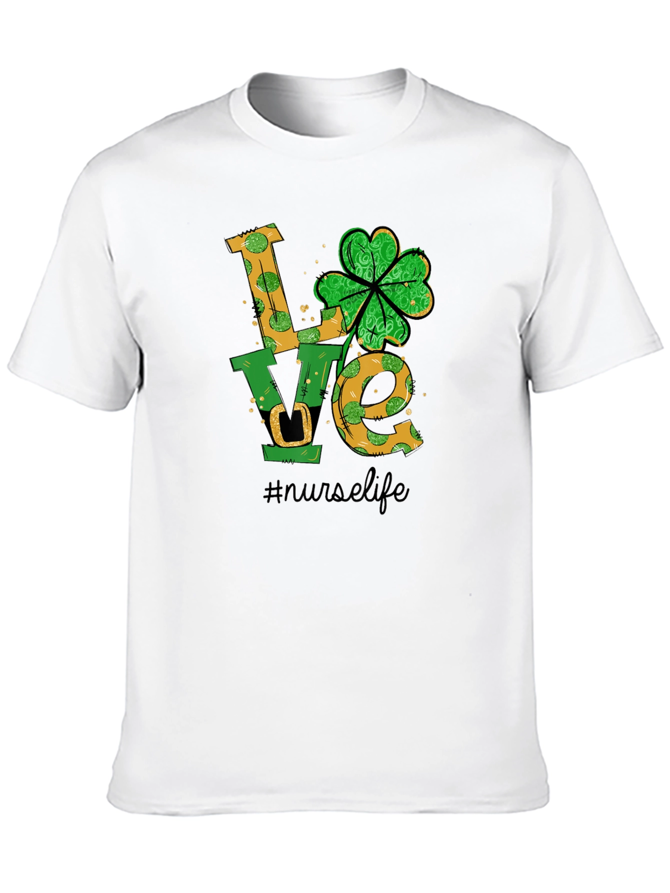 Nurse Life St. Patricks Day T-Shirt
