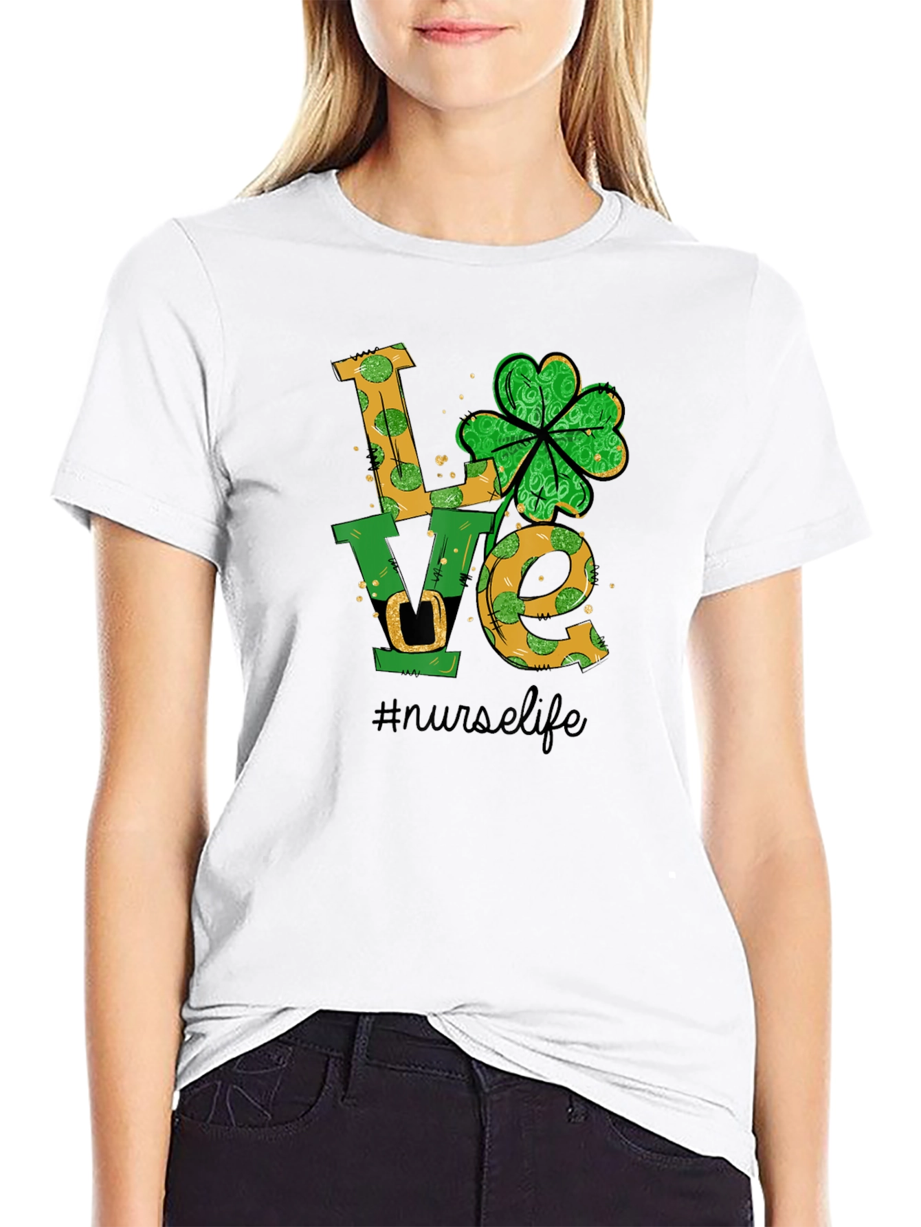 Nurse Life St. Patricks Day T-Shirt