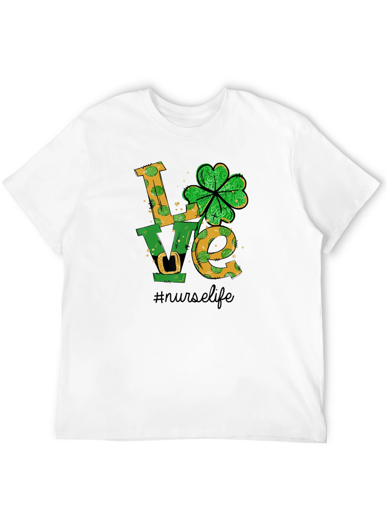 Nurse Life St. Patricks Day T-Shirt