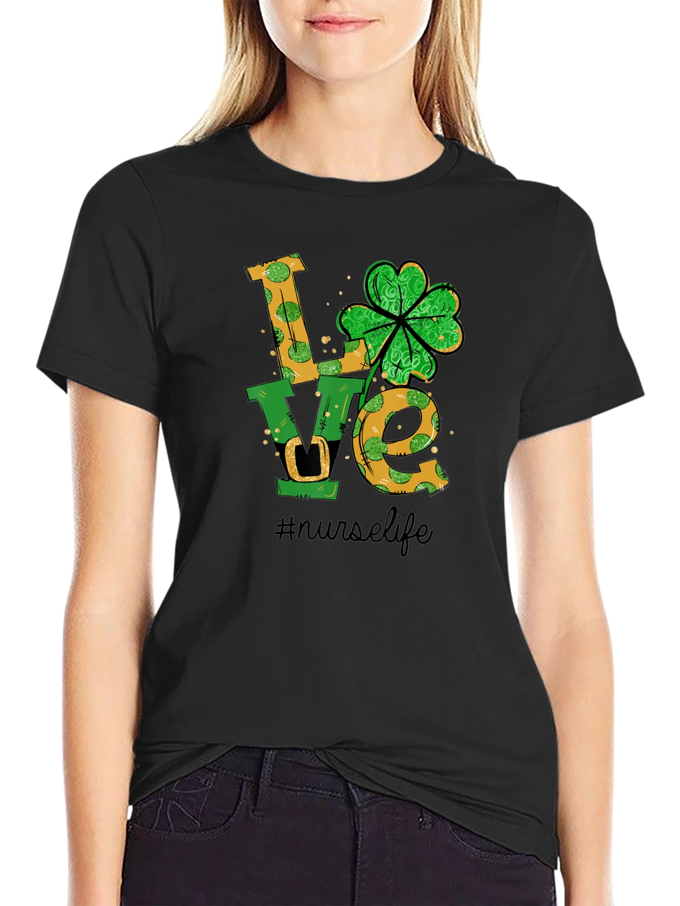 Nurse Life St. Patricks Day T-Shirt