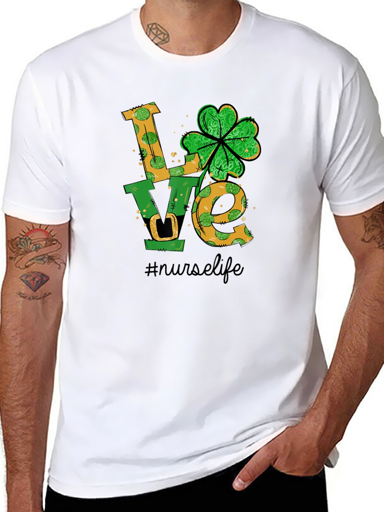 Nurse Life St. Patricks Day T-Shirt