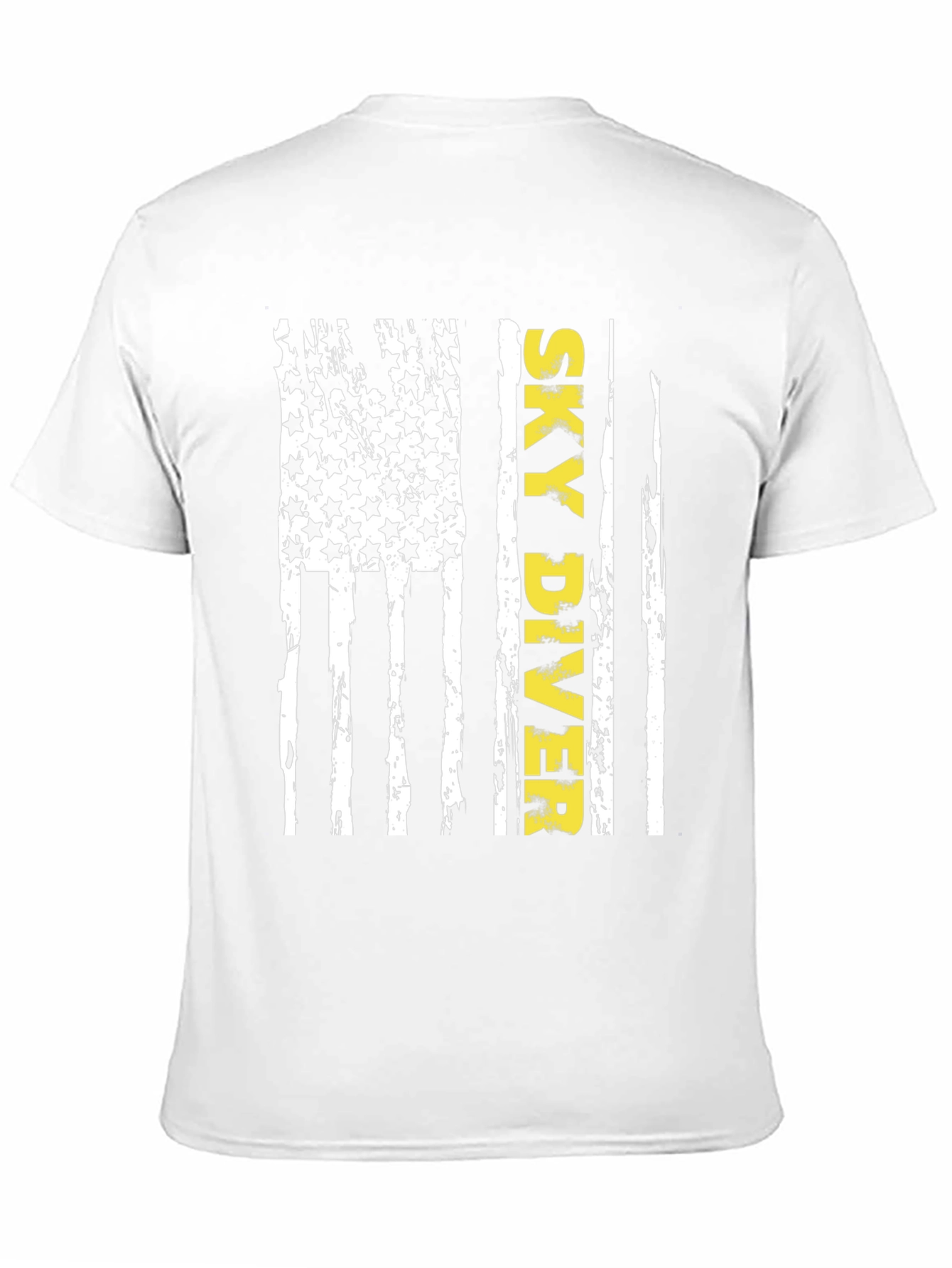 Sky Diver American Flag T-Shirt