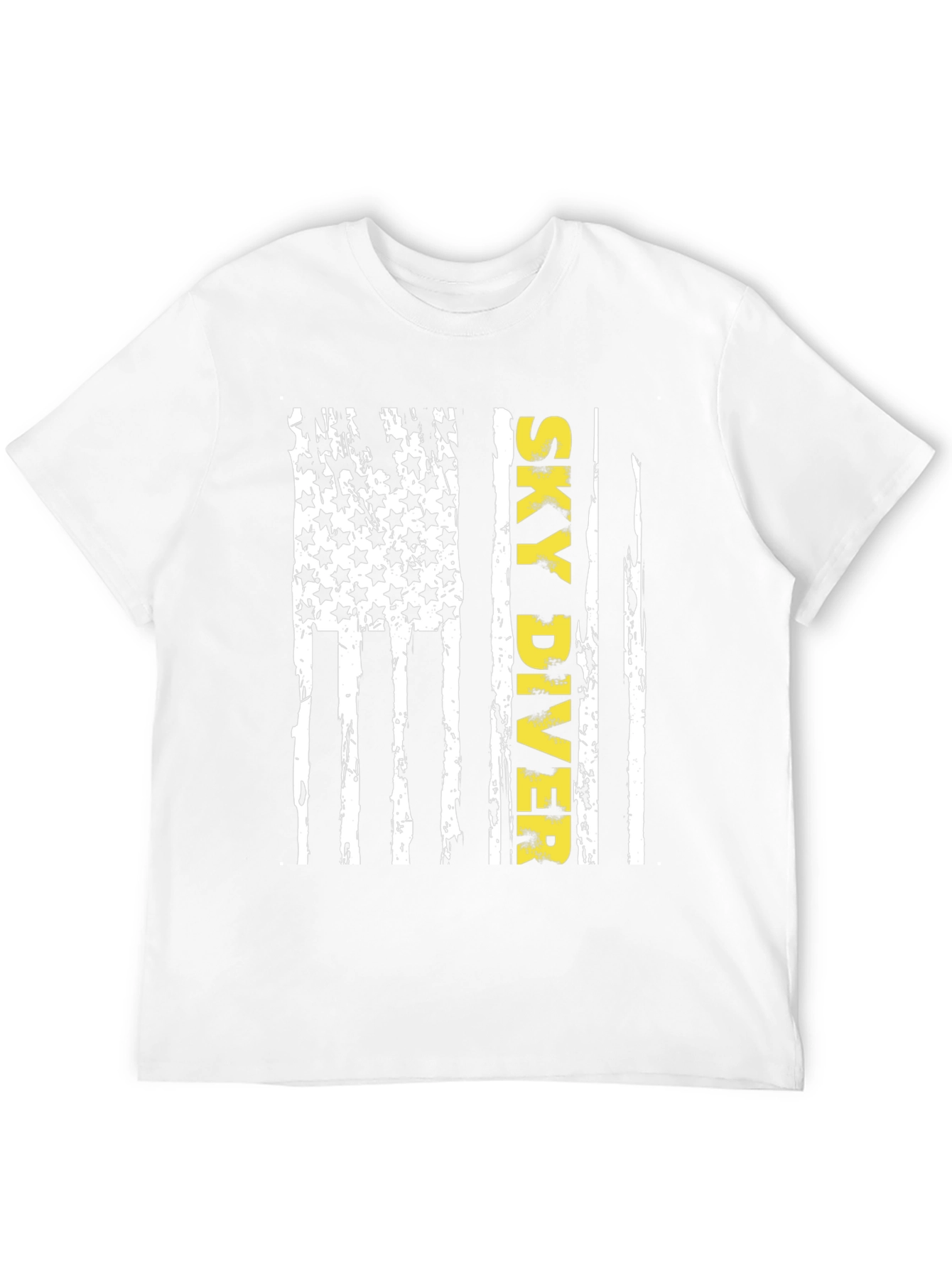 Sky Diver American Flag T-Shirt