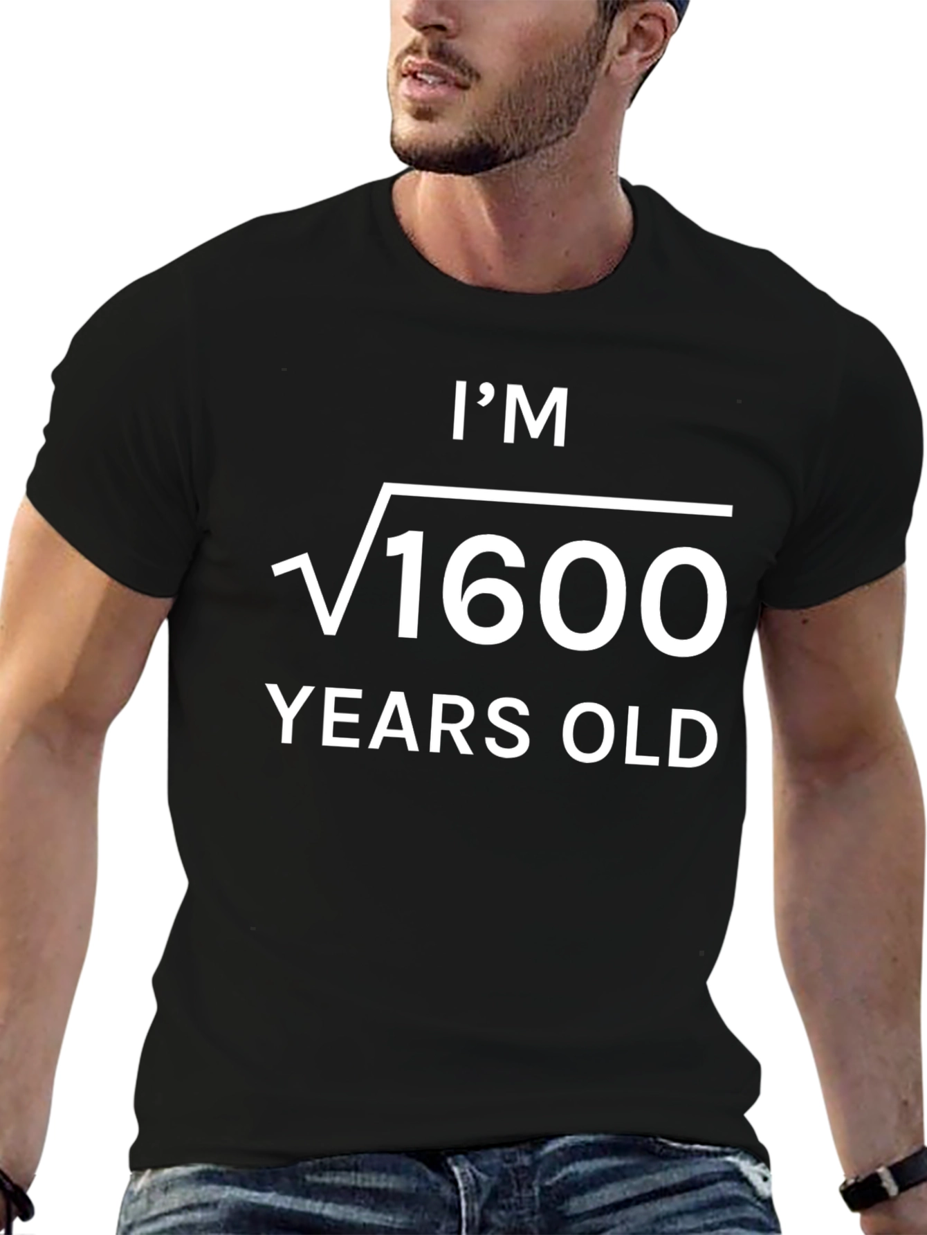Im Root 1600 Years Old Black T-Shirt