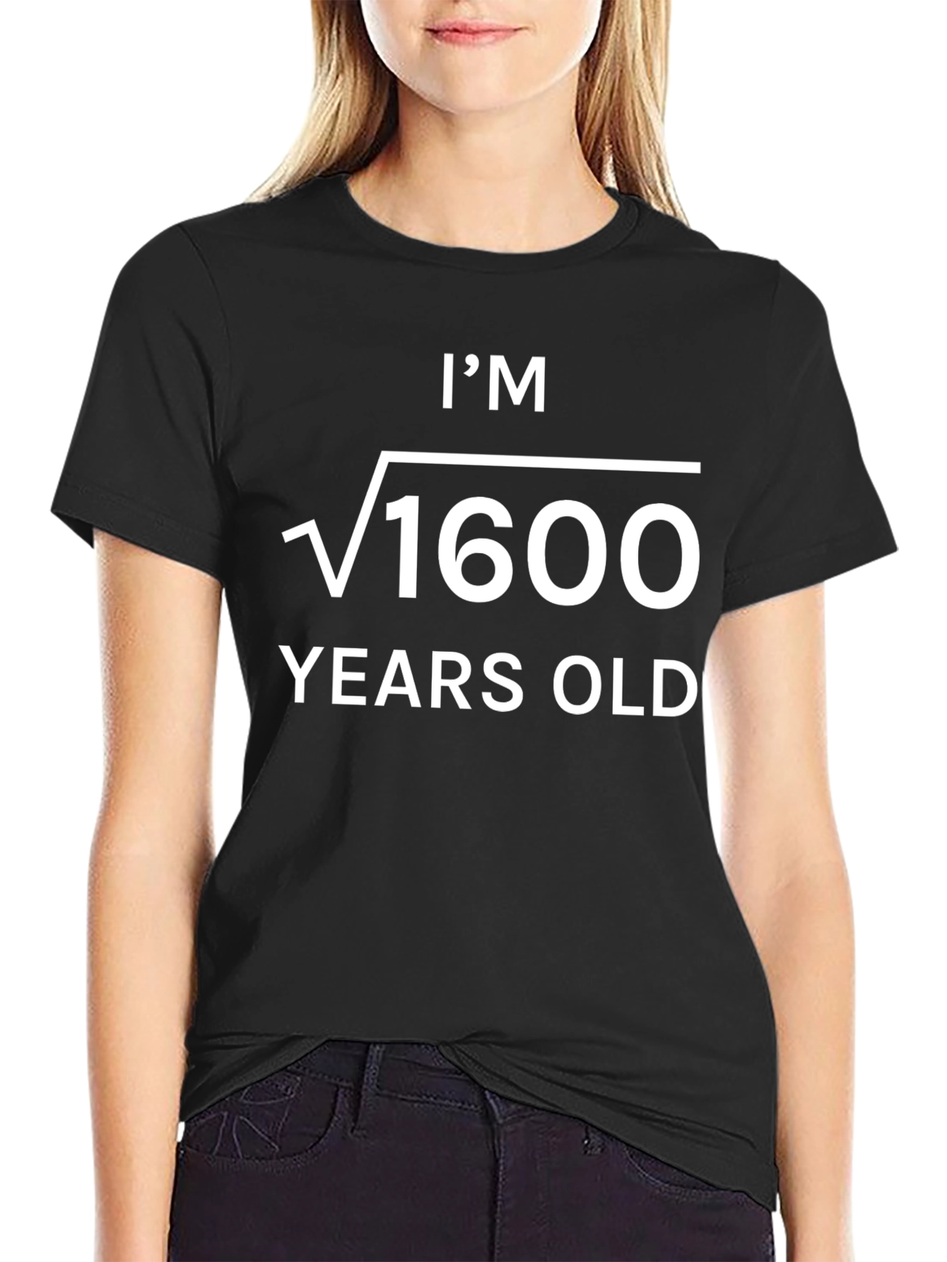 Im Root 1600 Years Old Black T-Shirt