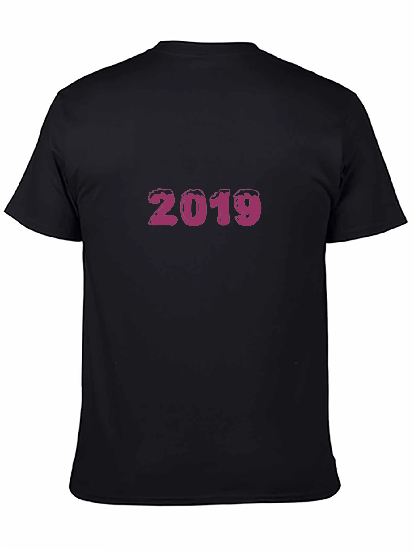 2019 Graphic Tee - Stylish Black T-Shirt