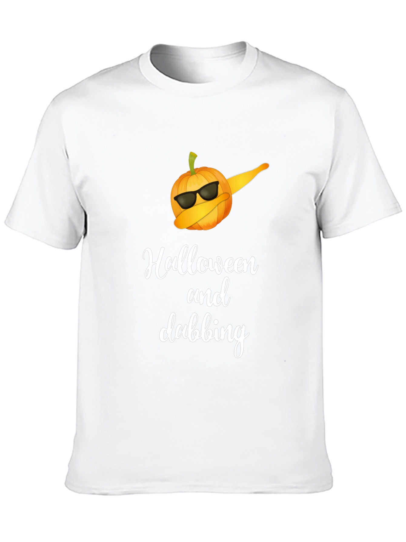 Halloween Dabbing Pumpkin T-Shirt