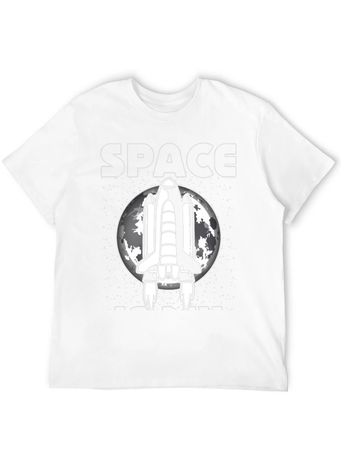 Space Rocket Graphic Tee