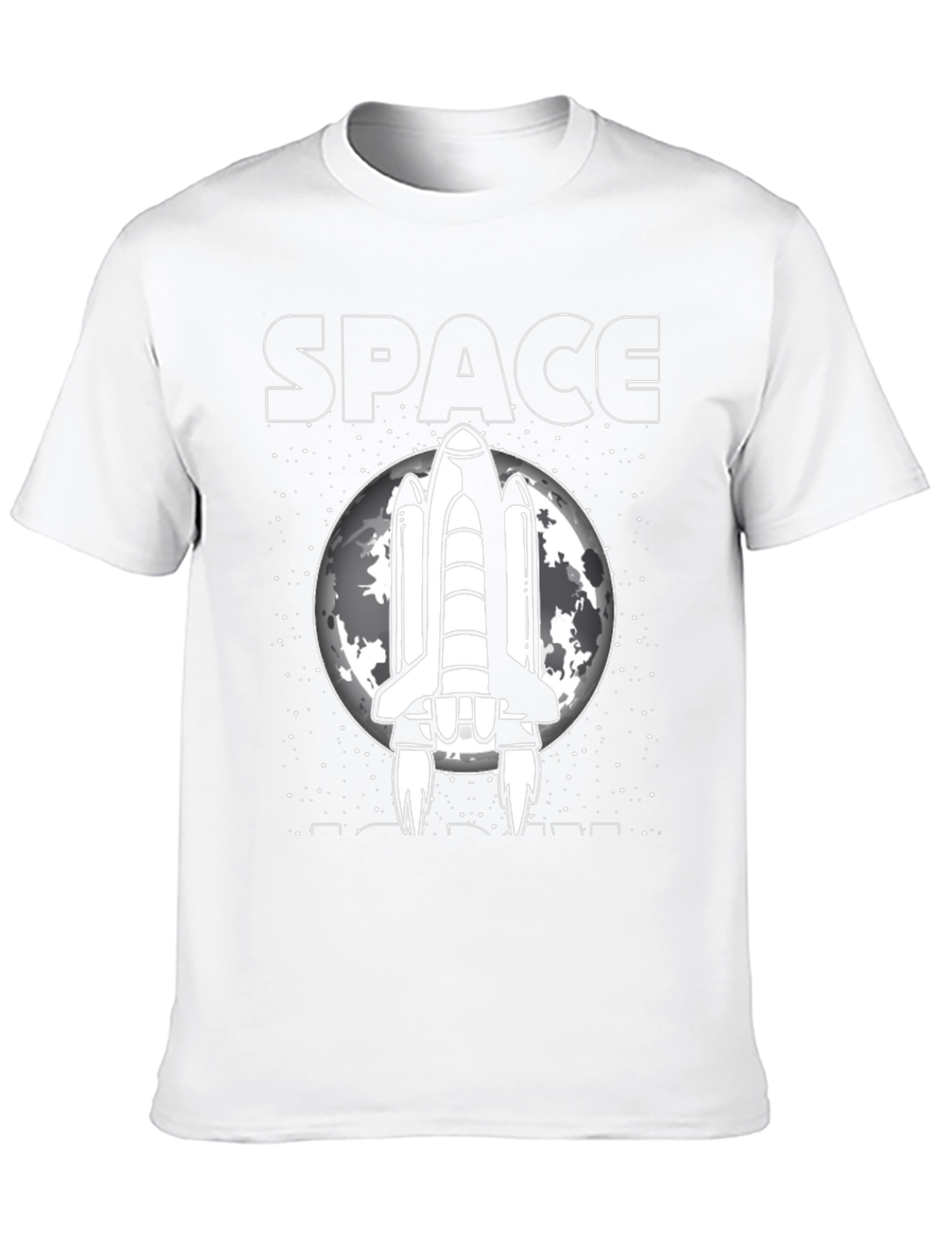 Space Rocket Graphic Tee