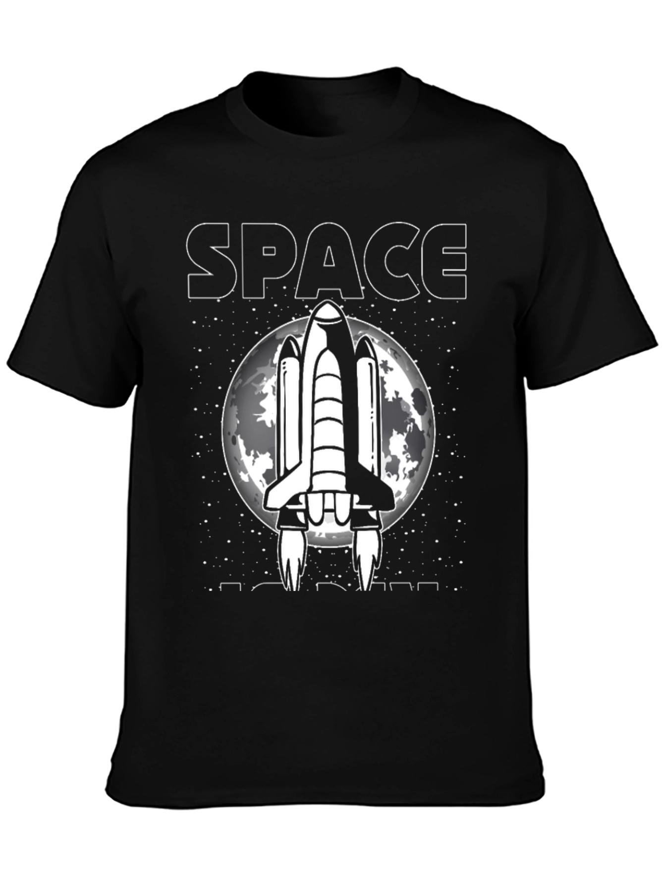 Space Rocket Graphic Tee
