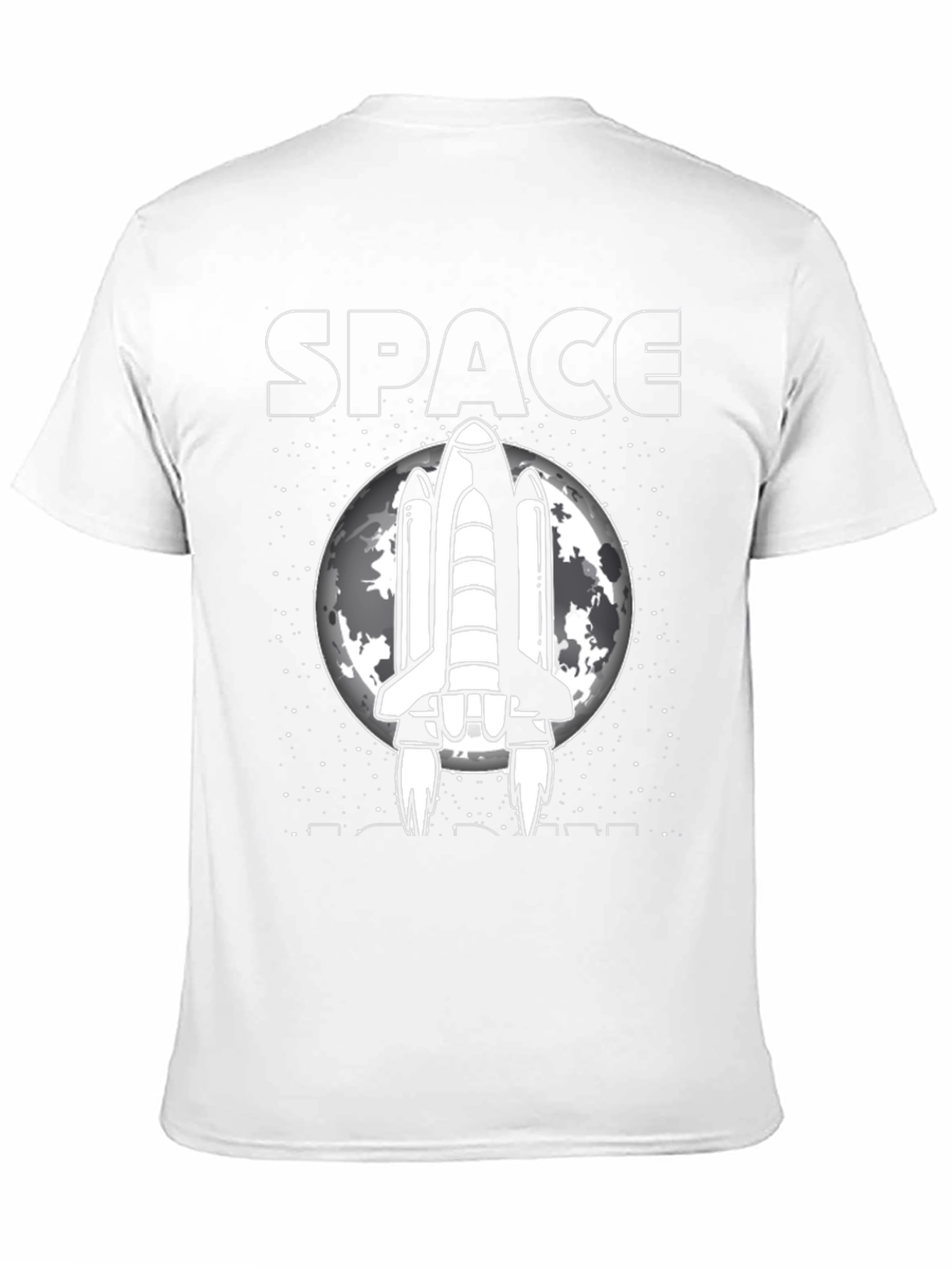 Space Rocket Graphic Tee