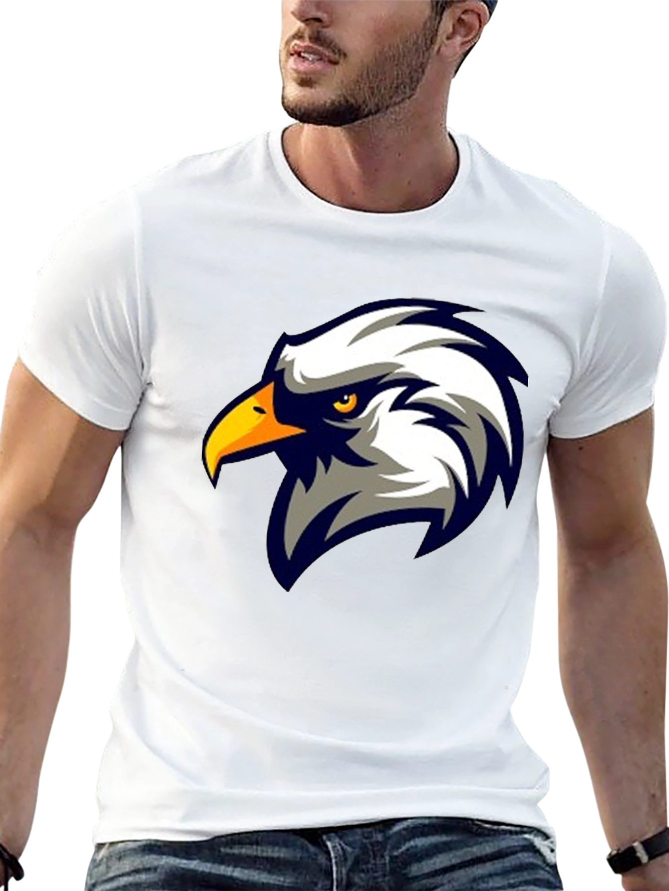Eagle Graphic Black T-Shirt