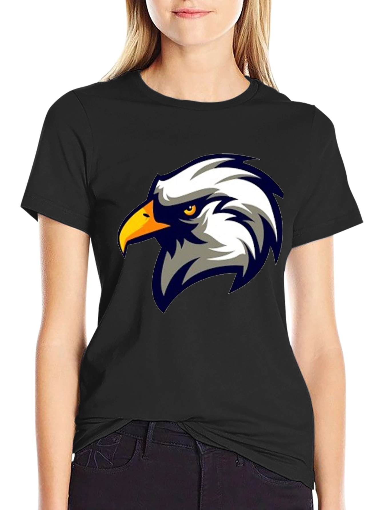 Eagle Graphic Black T-Shirt