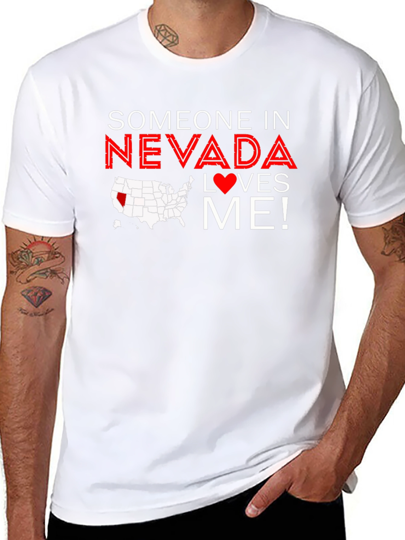 Nevada Loves Me Graphic Tee