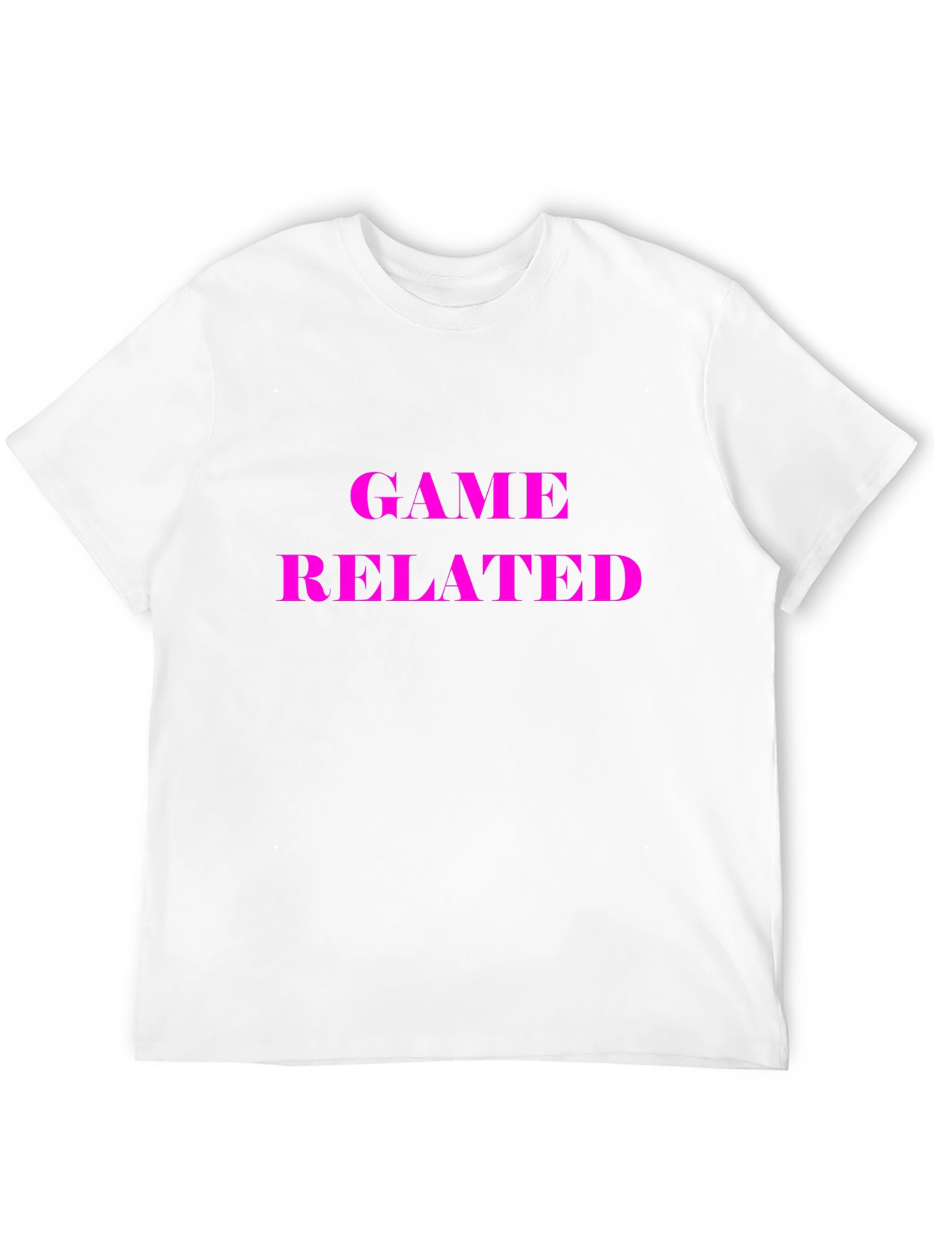 Game Related Black Graphic Tee