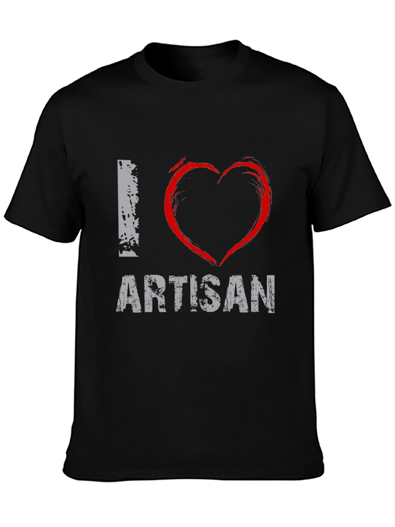 I Love Artisan Graphic T-Shirt - Casual Wear