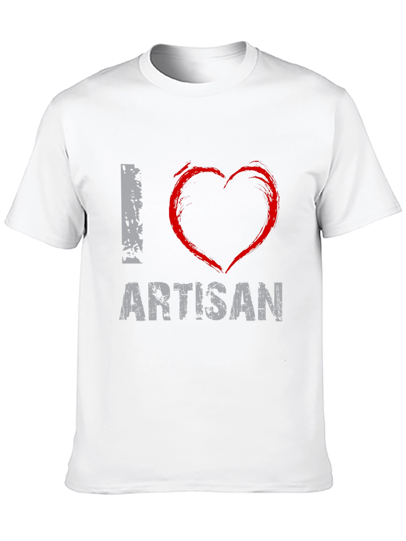 I Love Artisan Graphic T-Shirt - Casual Wear