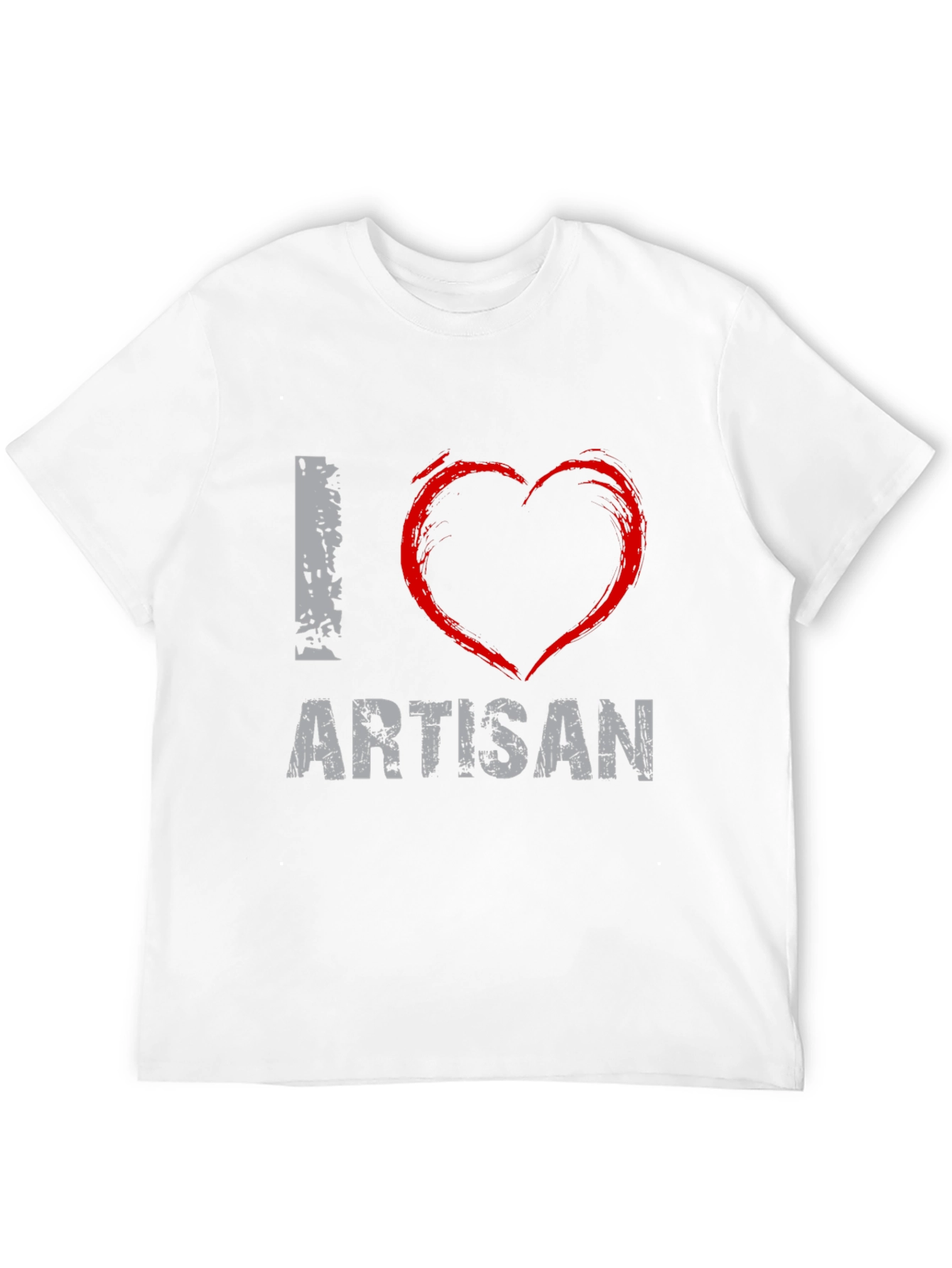 I Love Artisan Graphic T-Shirt - Casual Wear