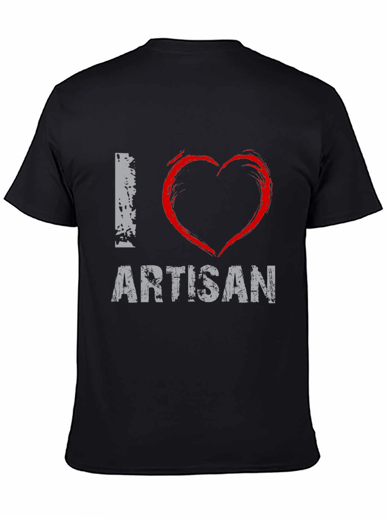 I Love Artisan Graphic T-Shirt - Casual Wear