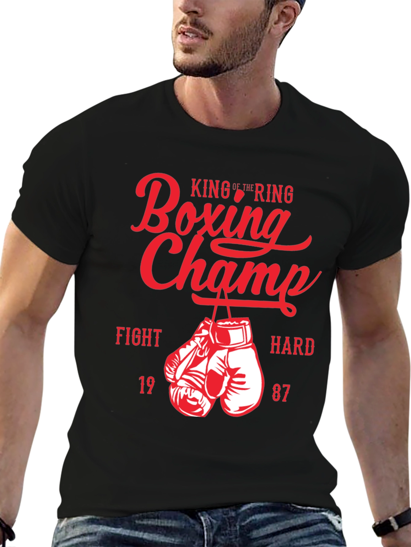 King of the Ring Boxing Champ T-Shirt