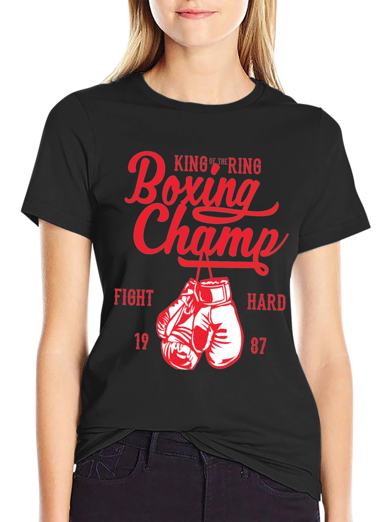 King of the Ring Boxing Champ T-Shirt