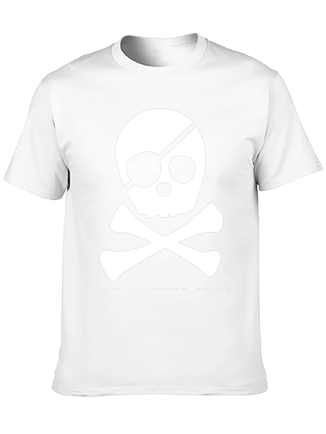 Skull & Crossbones Tee - Pirate Style Black T-Shirt