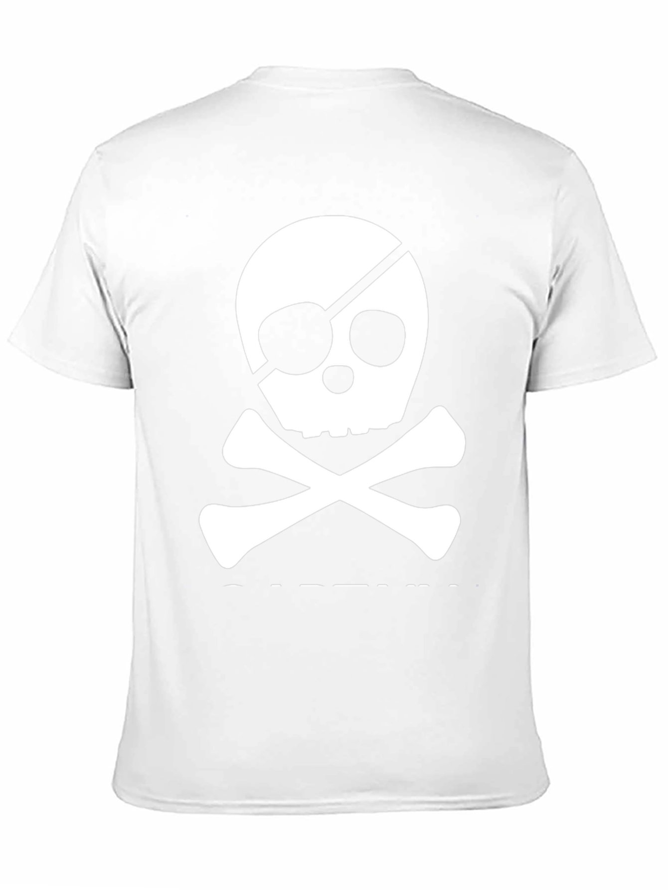 Skull & Crossbones Tee - Pirate Style Black T-Shirt