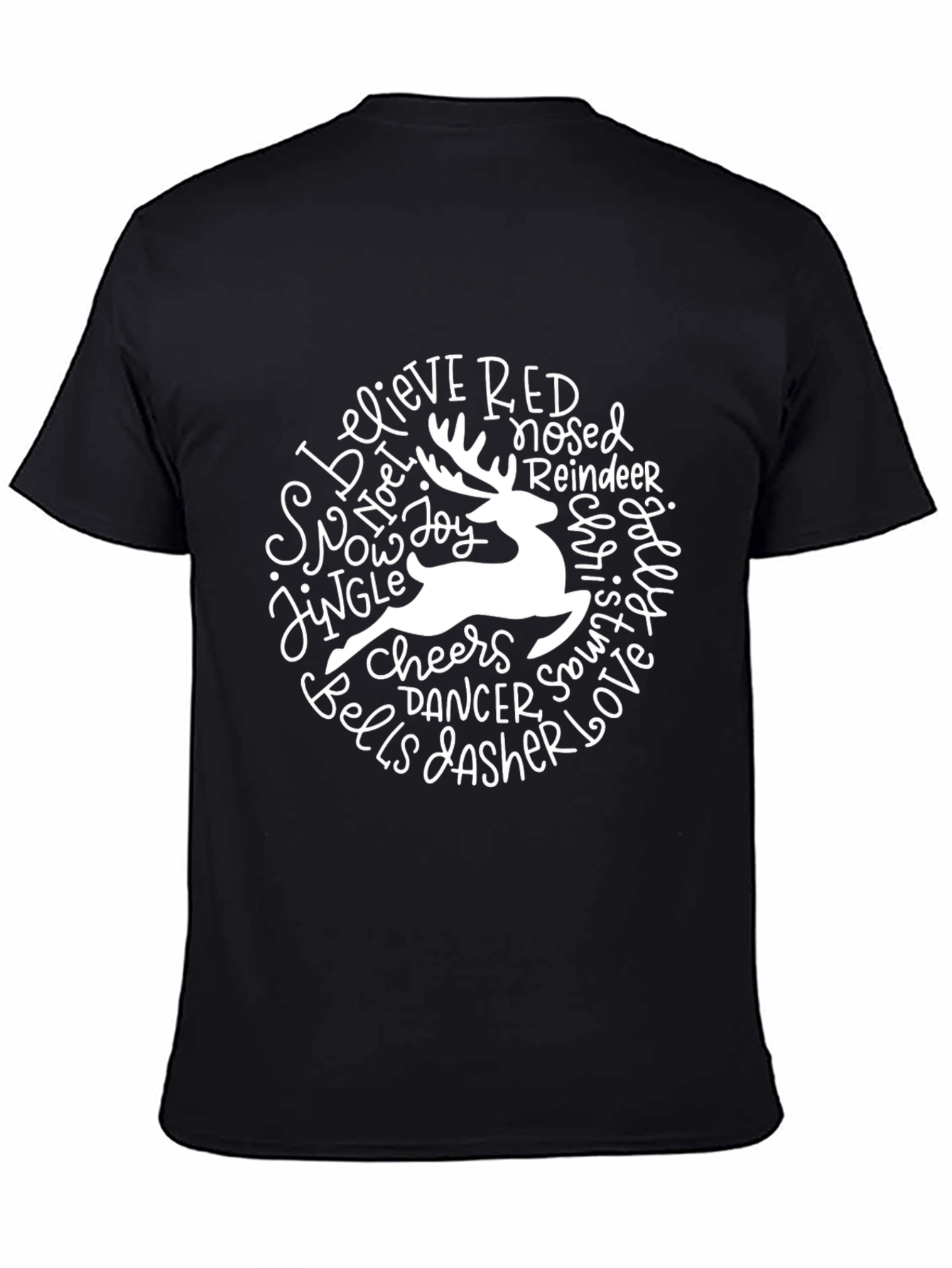 Festive Reindeer Christmas T-Shirt