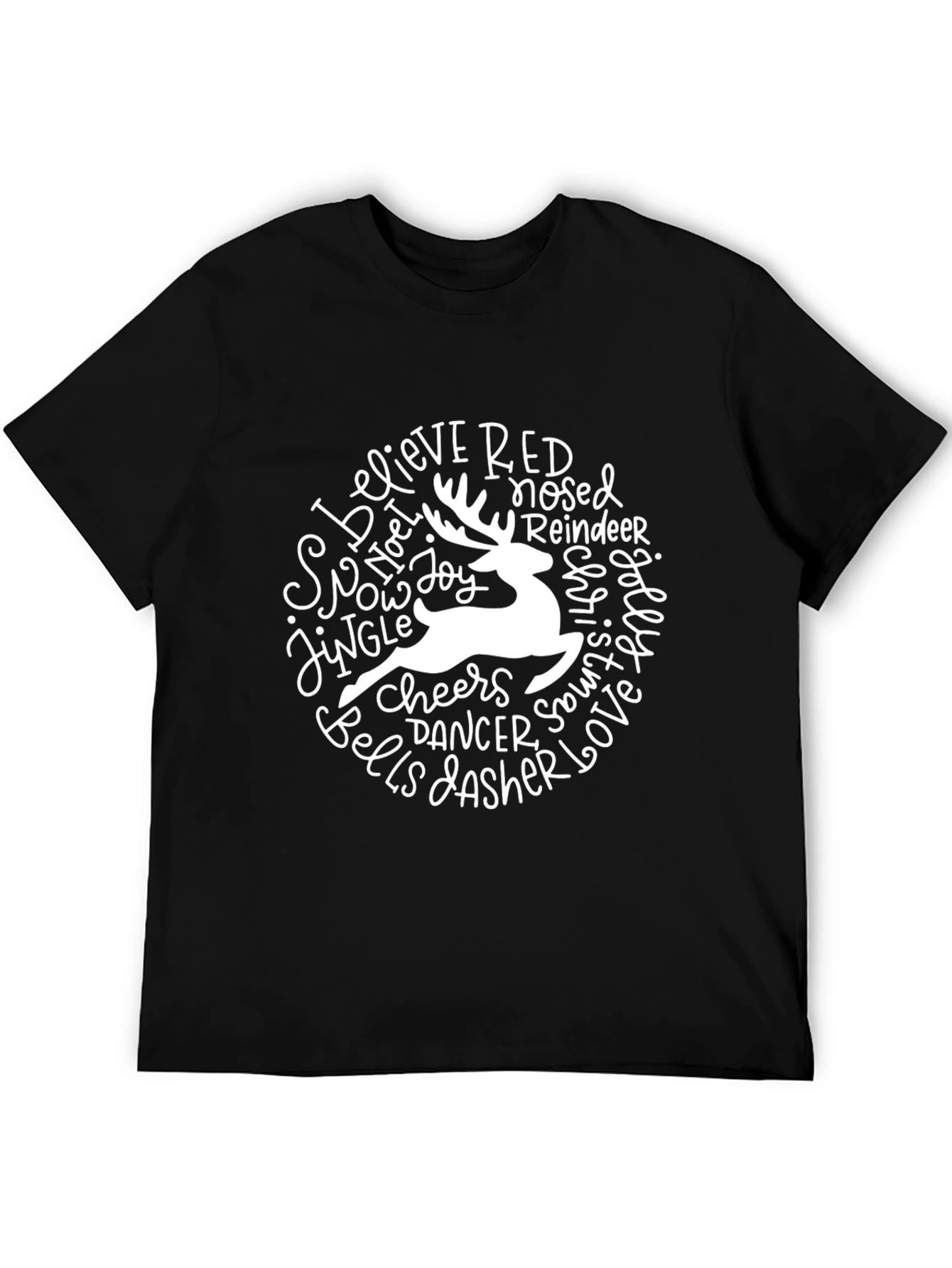 Festive Reindeer Christmas T-Shirt