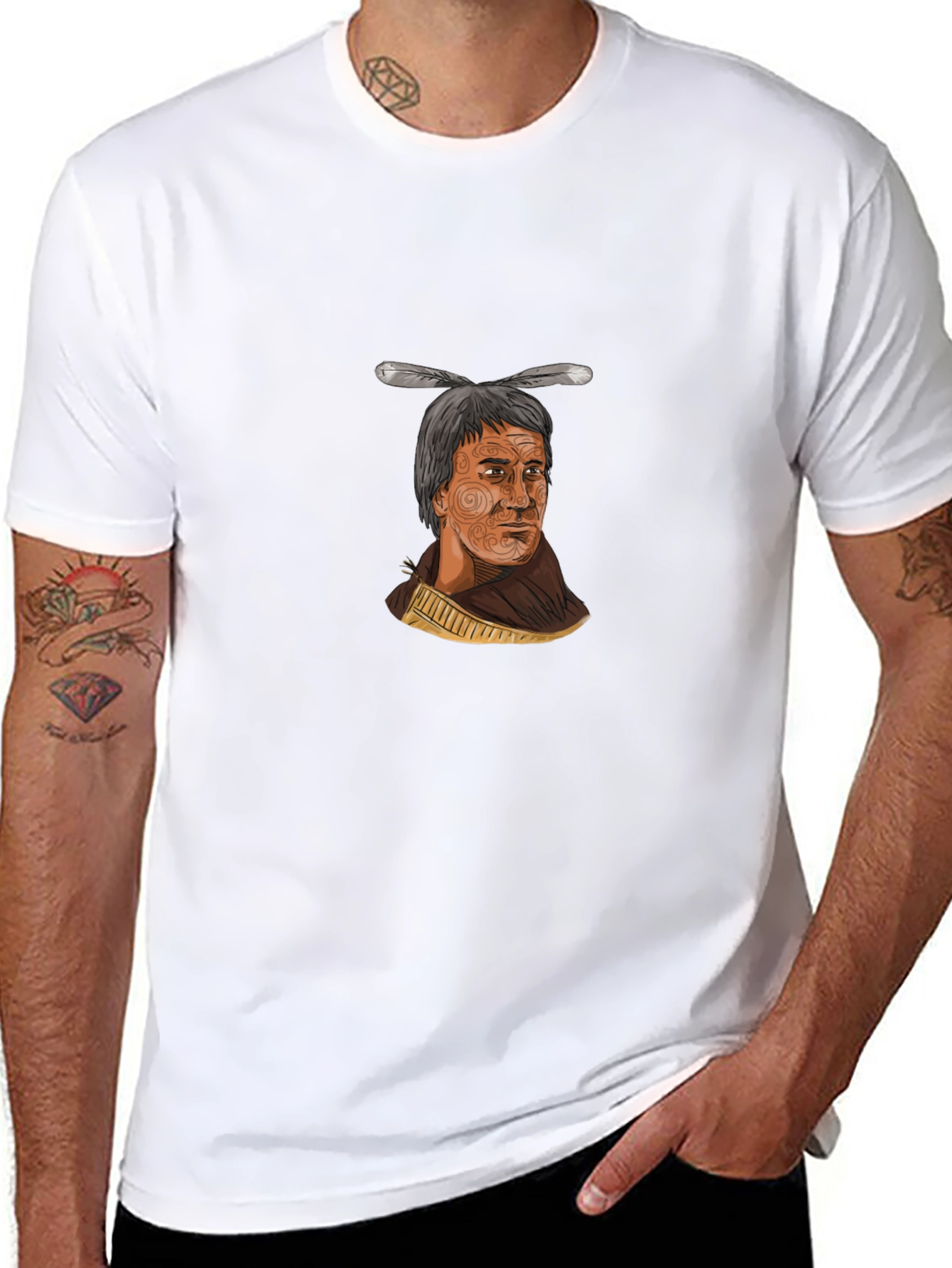 Native American T-Shirt - Unique Graphic Tee