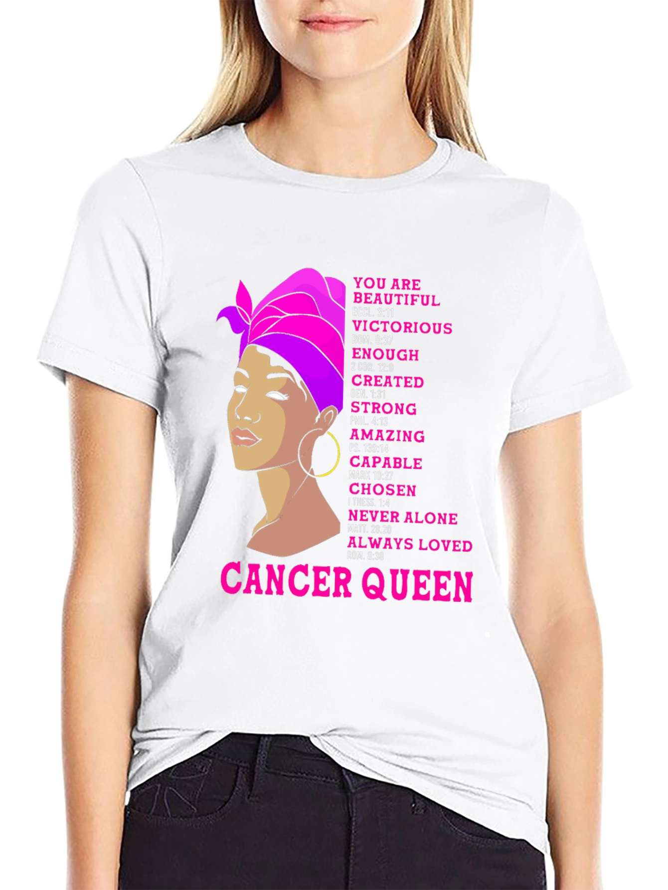 Cancer Queen T-Shirt - Empowering Zodiac Tee