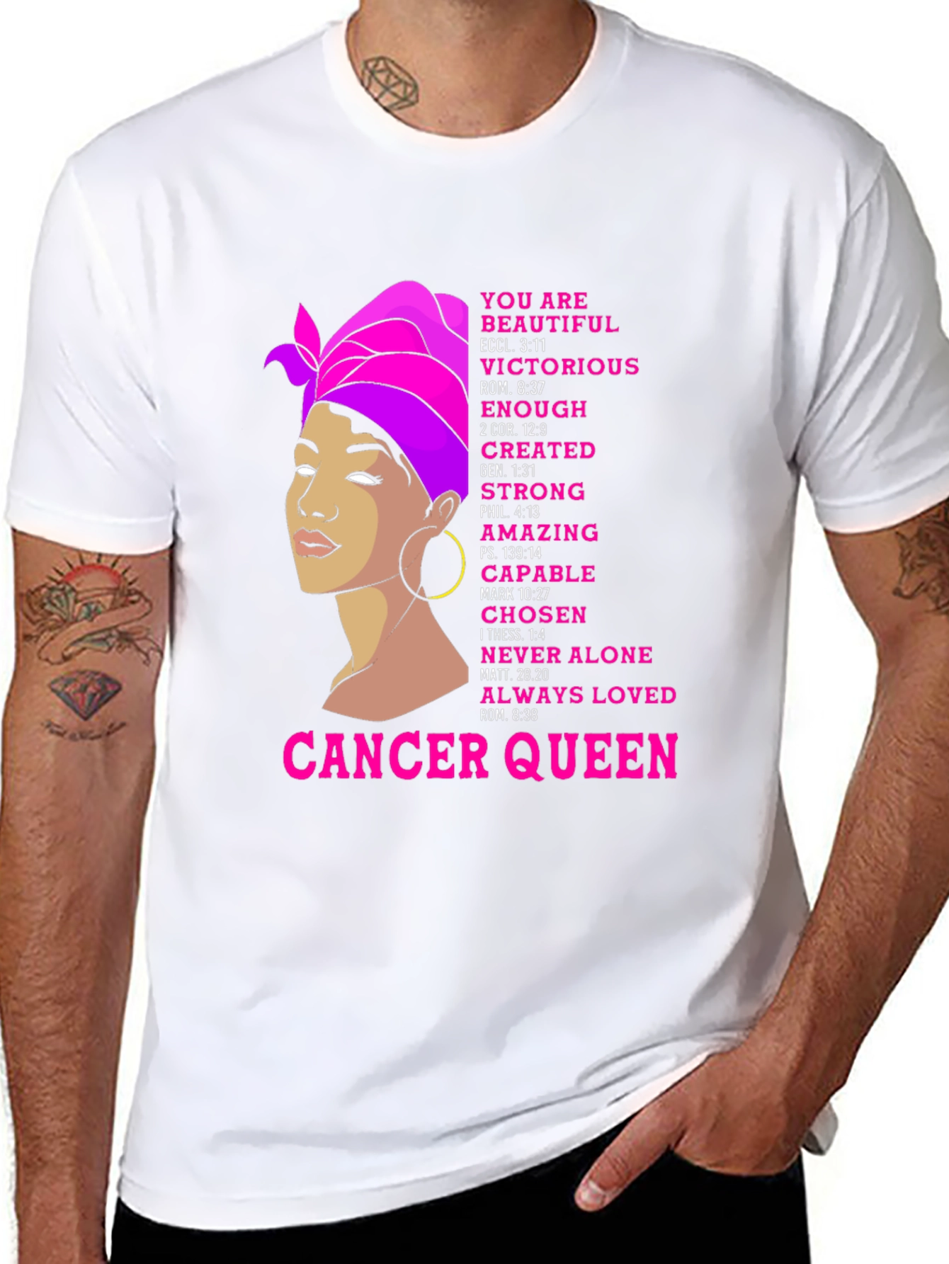 Cancer Queen T-Shirt - Empowering Zodiac Tee