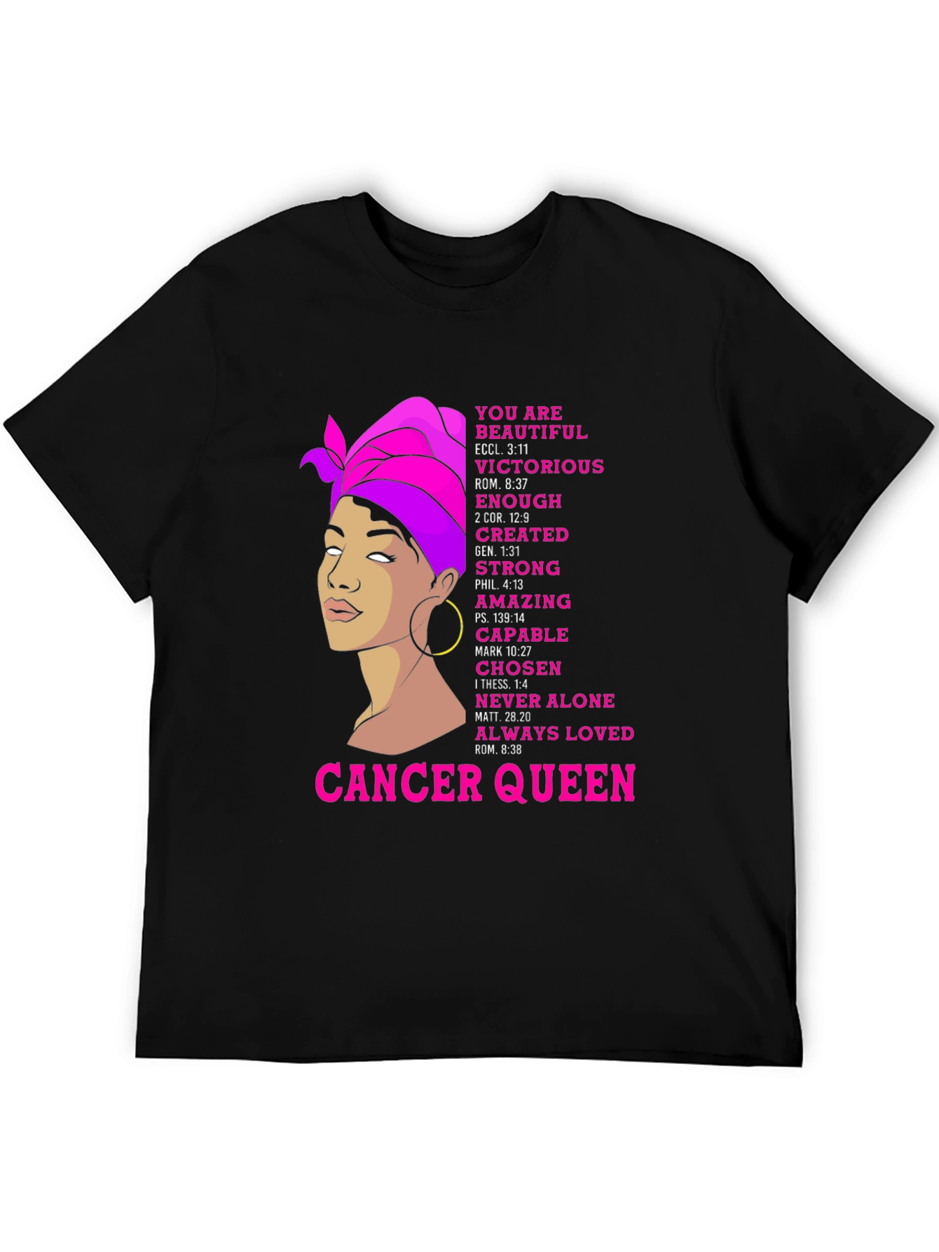 Cancer Queen T-Shirt - Empowering Zodiac Tee